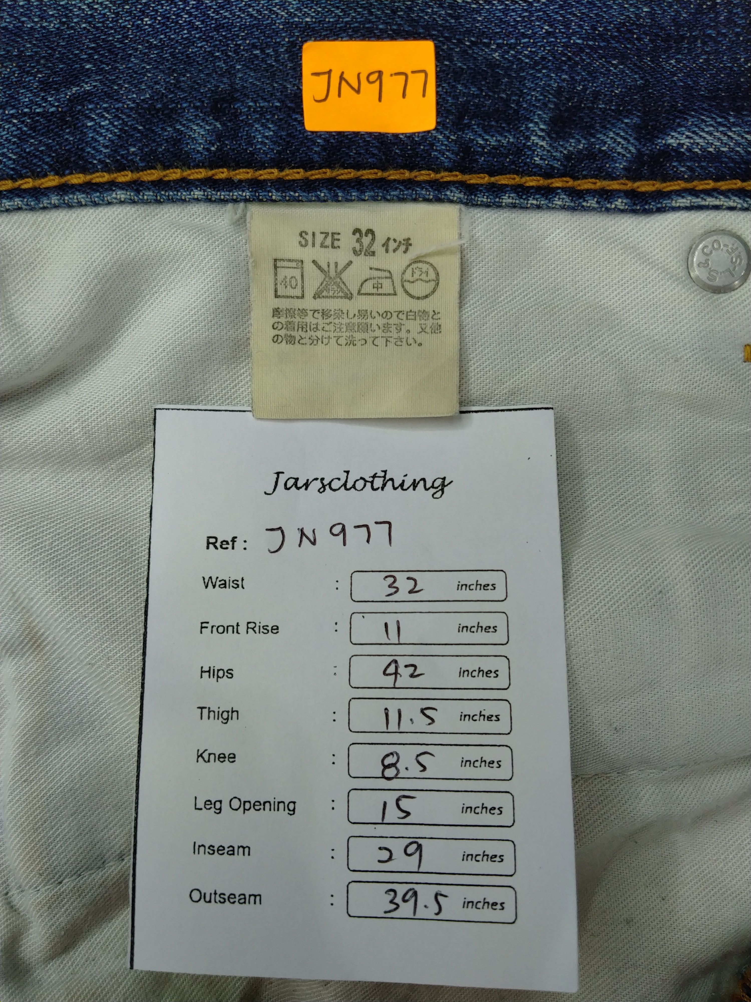 Levi's Distressed Blue Vintage Levi's 505 Jeans 32x29 Denim -JN977 Size US 32 / EU 48 - 8 Thumbnail