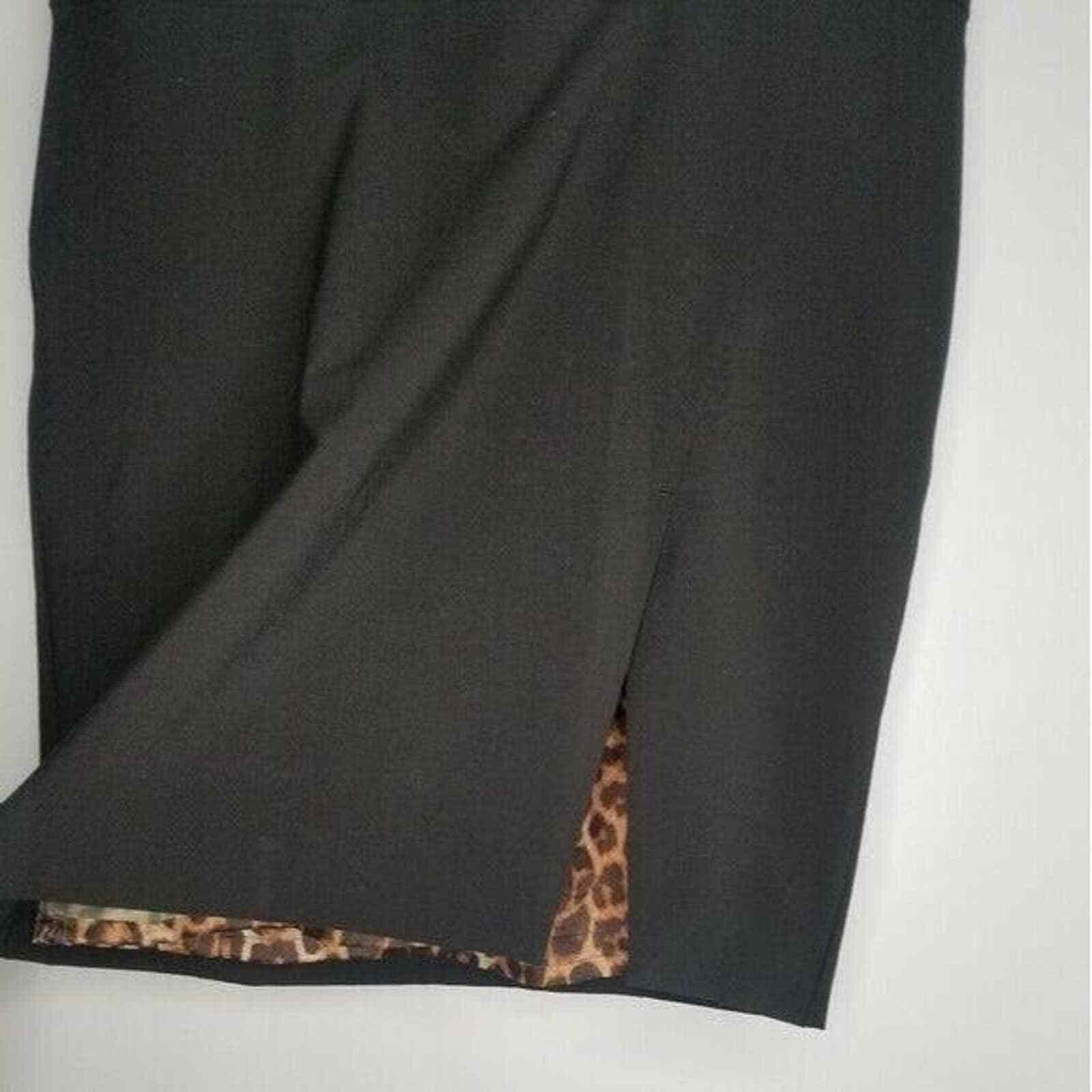 Express Express Design Studio Mini Skirt Size 10 Black Work Career Size 32" / US 10 / IT 46 - 3 Thumbnail