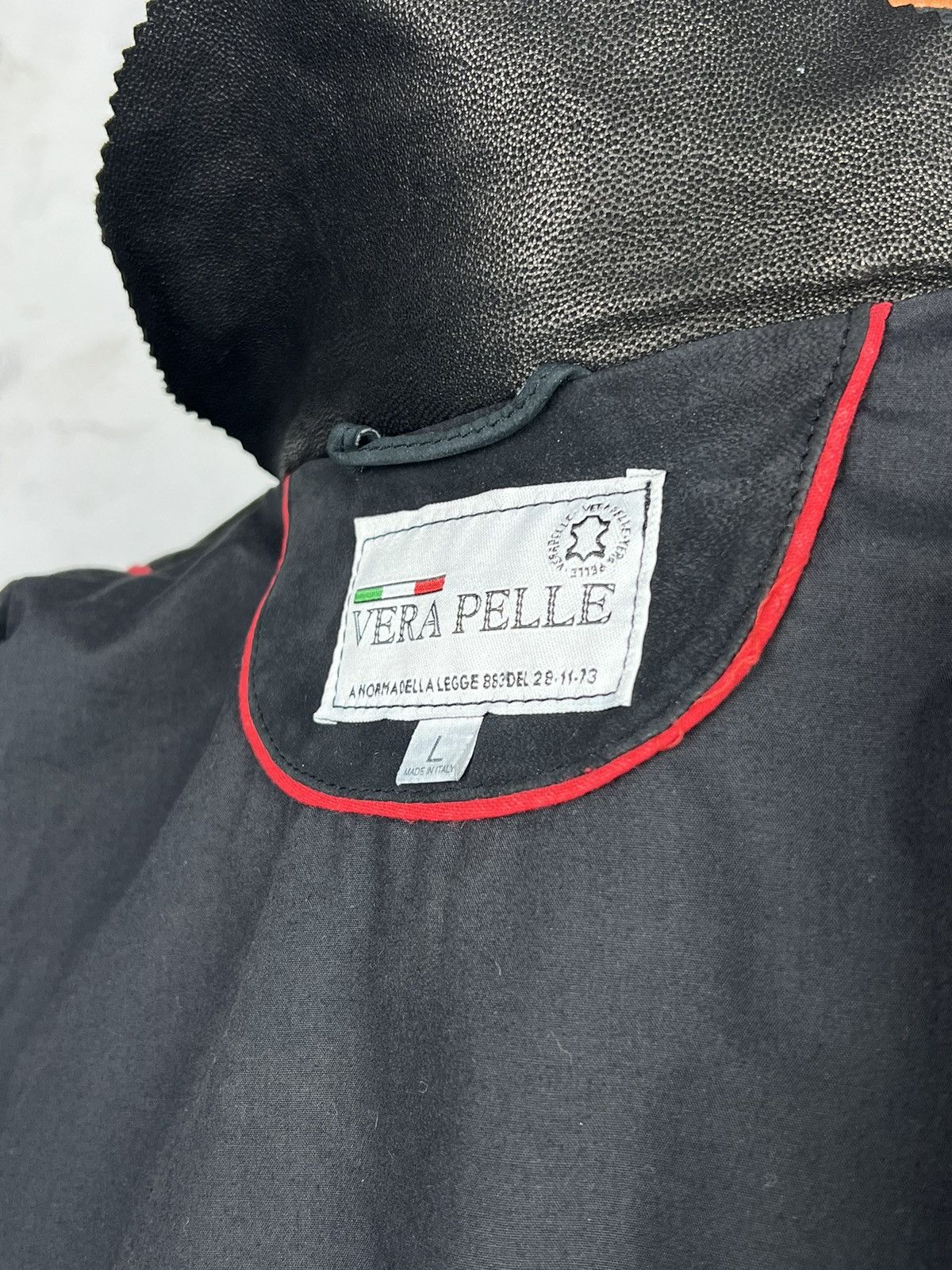 Vera Pelle Vintage Vera Pelle Italian Leather Jacket Size L Size US L / EU 52-54 / 3 - 9 Thumbnail
