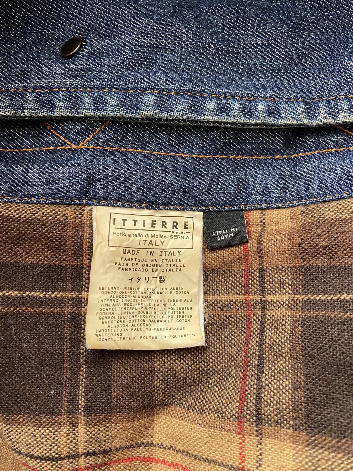 Dolce & Gabbana AW2003 Dolce & Gabbana Logo Denim Jacket Size US XXL / EU 58 / 5 - 10 Thumbnail