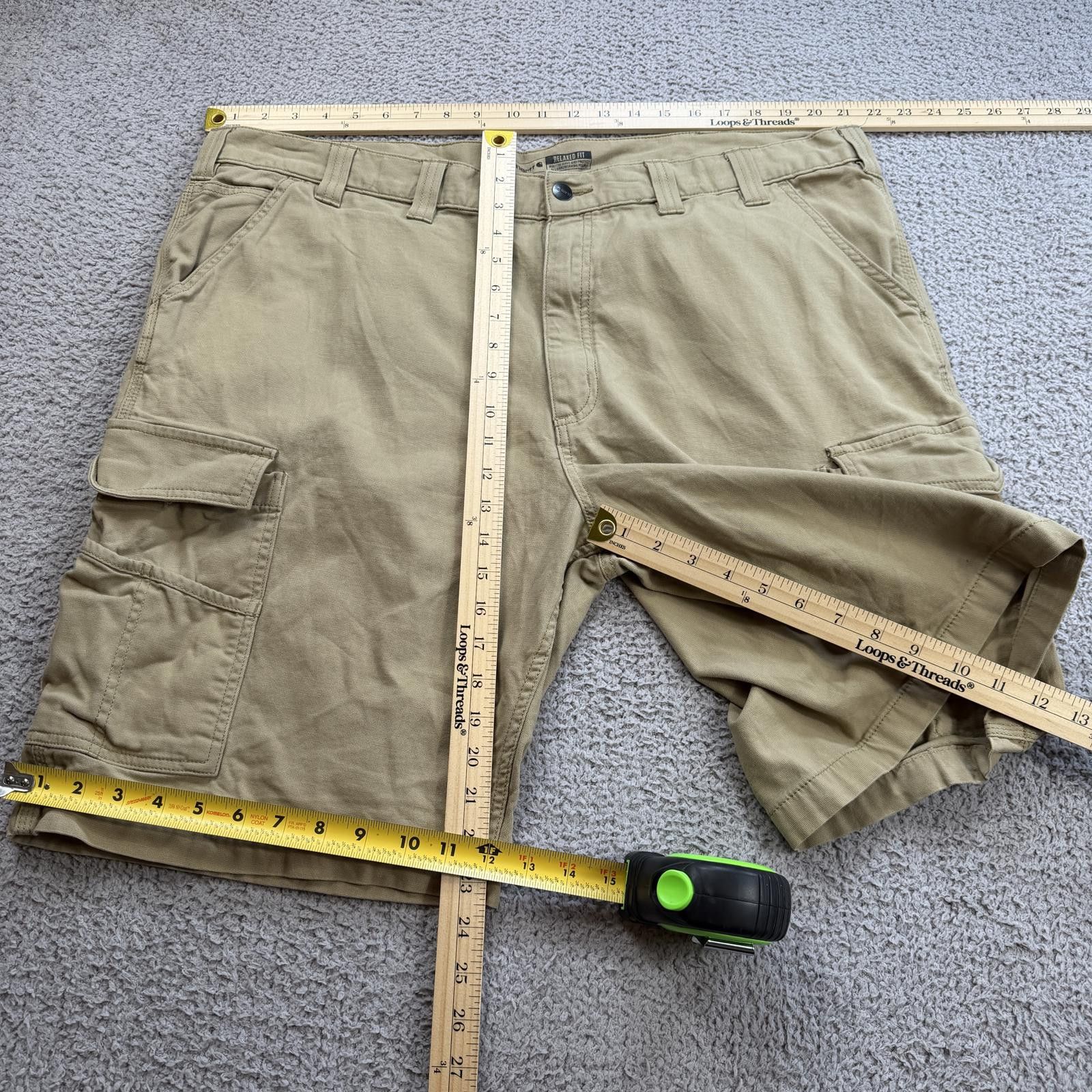Carhartt Carhartt Relaxed Fit Cargo Work Shorts ABC Supply Co Mens Size US 44 / EU 60 - 3 Thumbnail