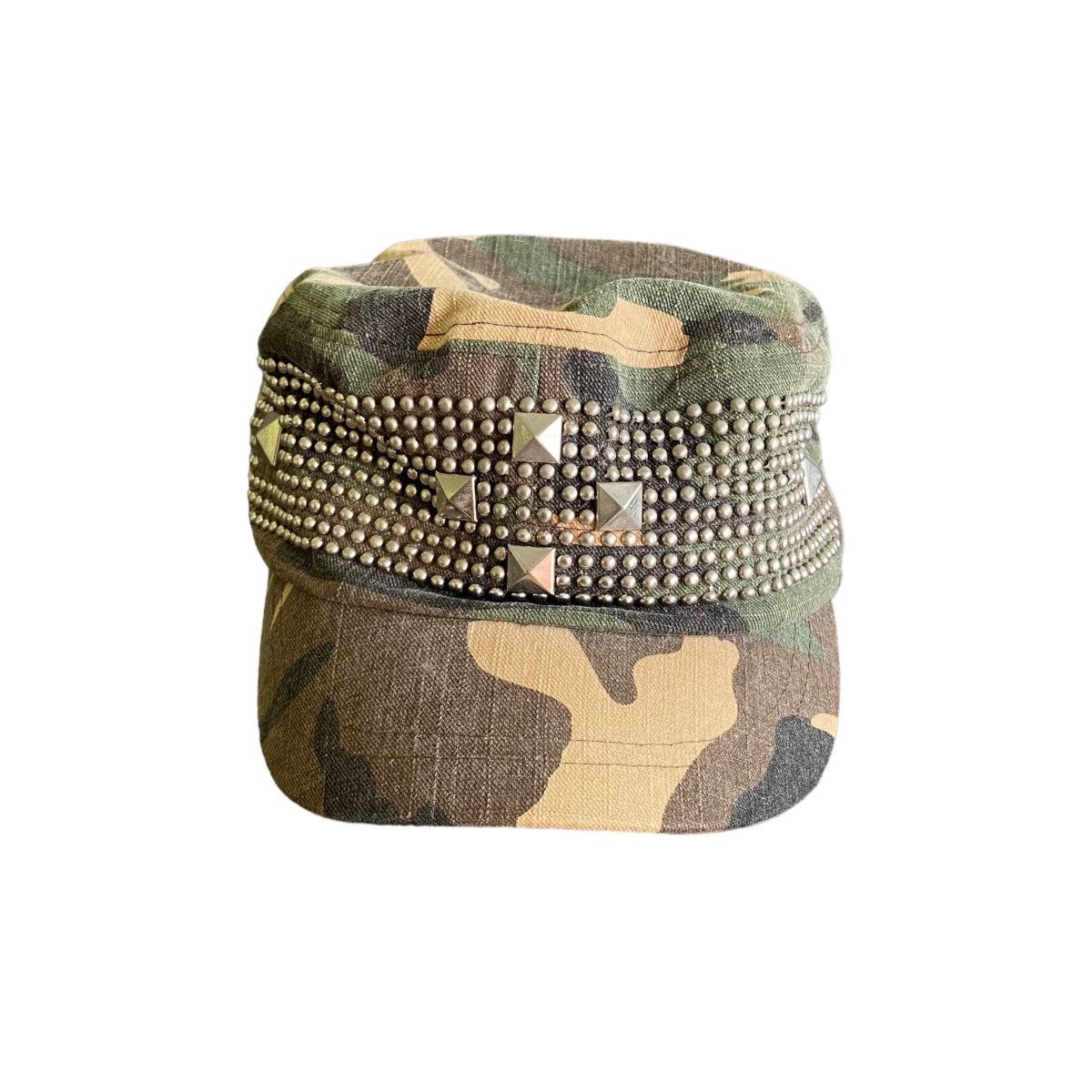 Japanese Brand Camo Studded Patrol Hat ifsixwasnine Size ONE SIZE - 9 Thumbnail