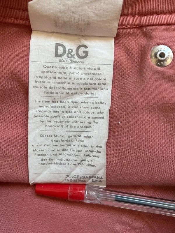 Dolce & Gabbana Dolce & Gabbana D&G Y2K Vintage Glamour Affair Short Jeans Size 27" / US 4 / IT 40 - 12 Thumbnail