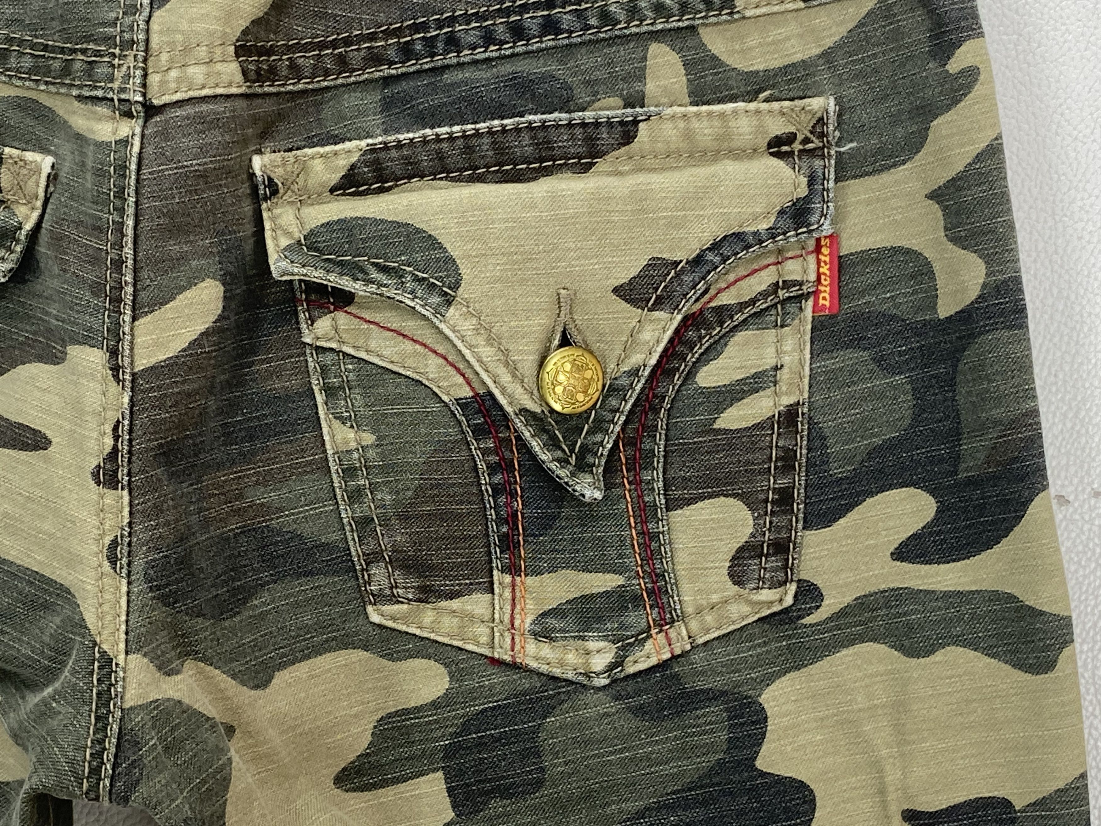 Japanese Brand Dickies Japan Camo Jeans Japanese Surf Jeans Pants Size 26" / US 2 / IT 38 - 11 Thumbnail