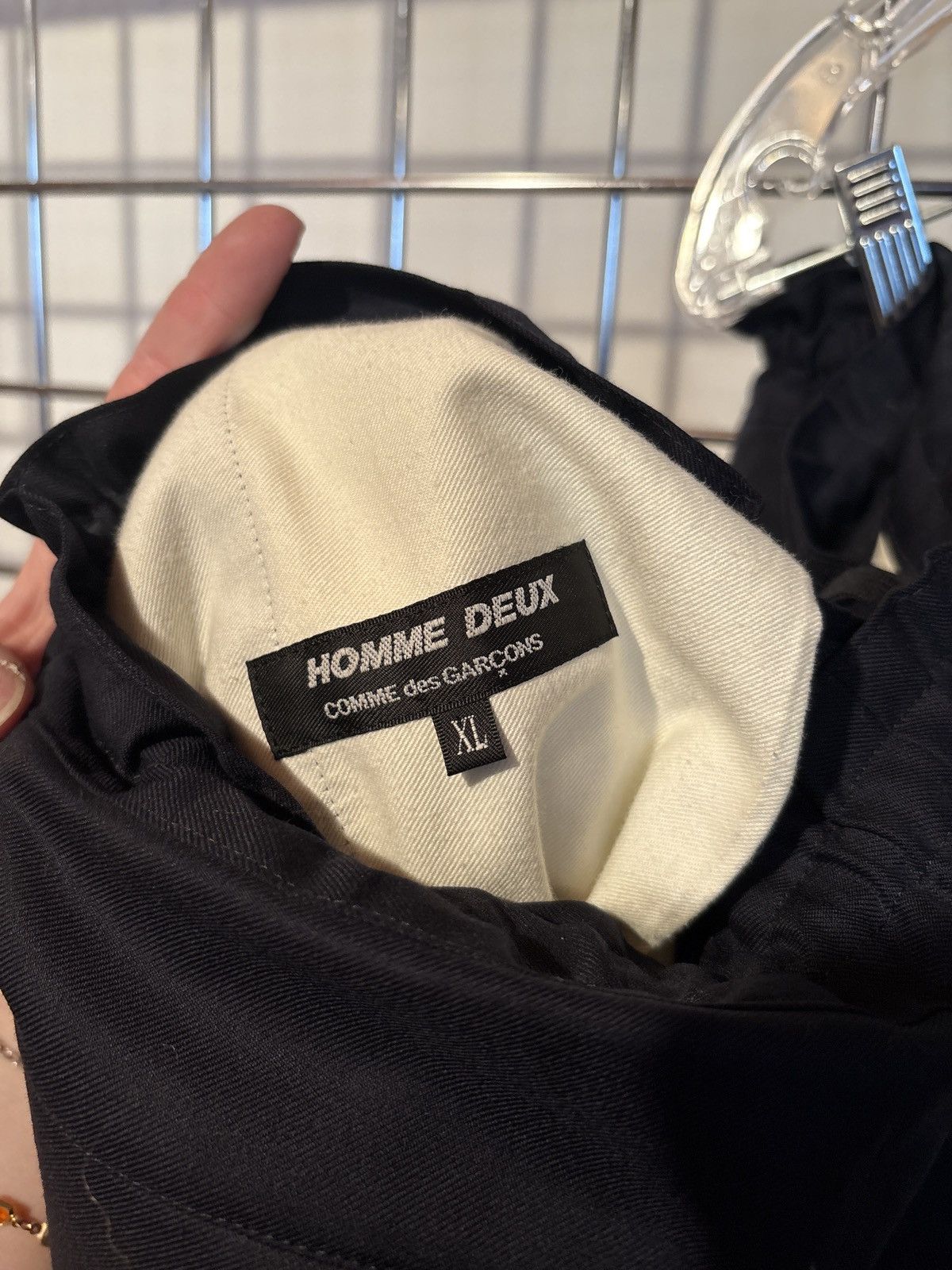 Comme des Garcons Homme Deux Homme Deux Drawstring Pants Size US 38 / EU 54 - 1 Thumbnail
