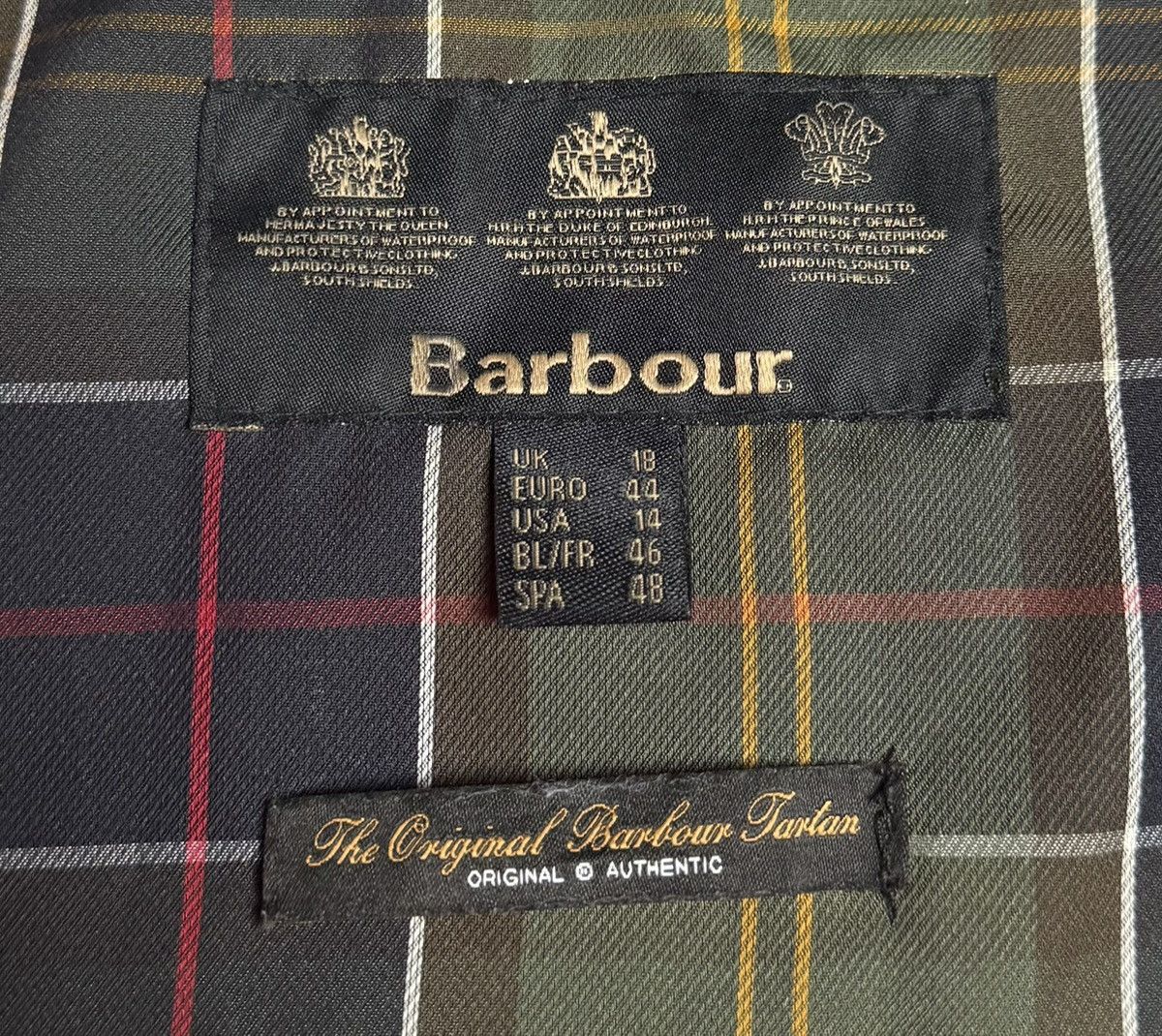 Barbour Barbour SMU Durham Wax Cotton Jacket size UK 18 US 14 Size XL / US 12-14 / IT 48-50 - 14 Thumbnail