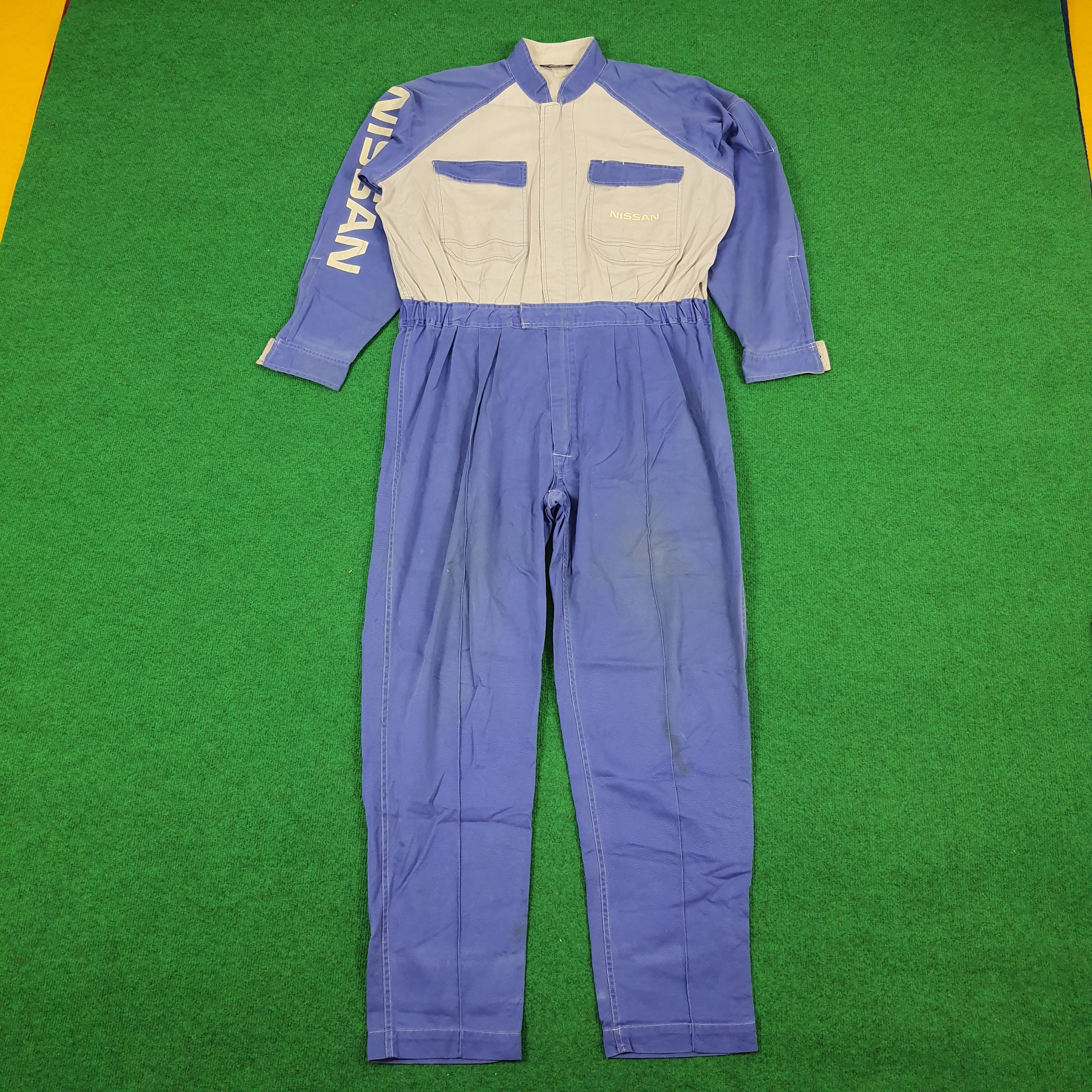 Japanese Brand Vintage Nissan Motorsports Japanese Brand Racing Coverall Size US XL / EU 56 / 4 - 1 Thumbnail