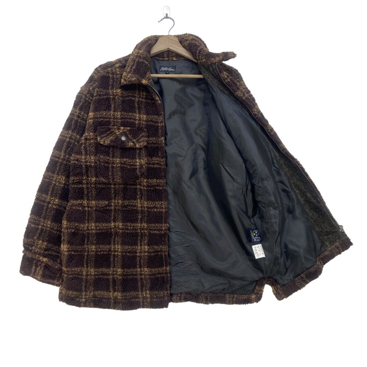 Maui and Sons Maui And Sons Check Fleece Sherpa Jacket Size US S / EU 44-46 / 1 - 2 Thumbnail