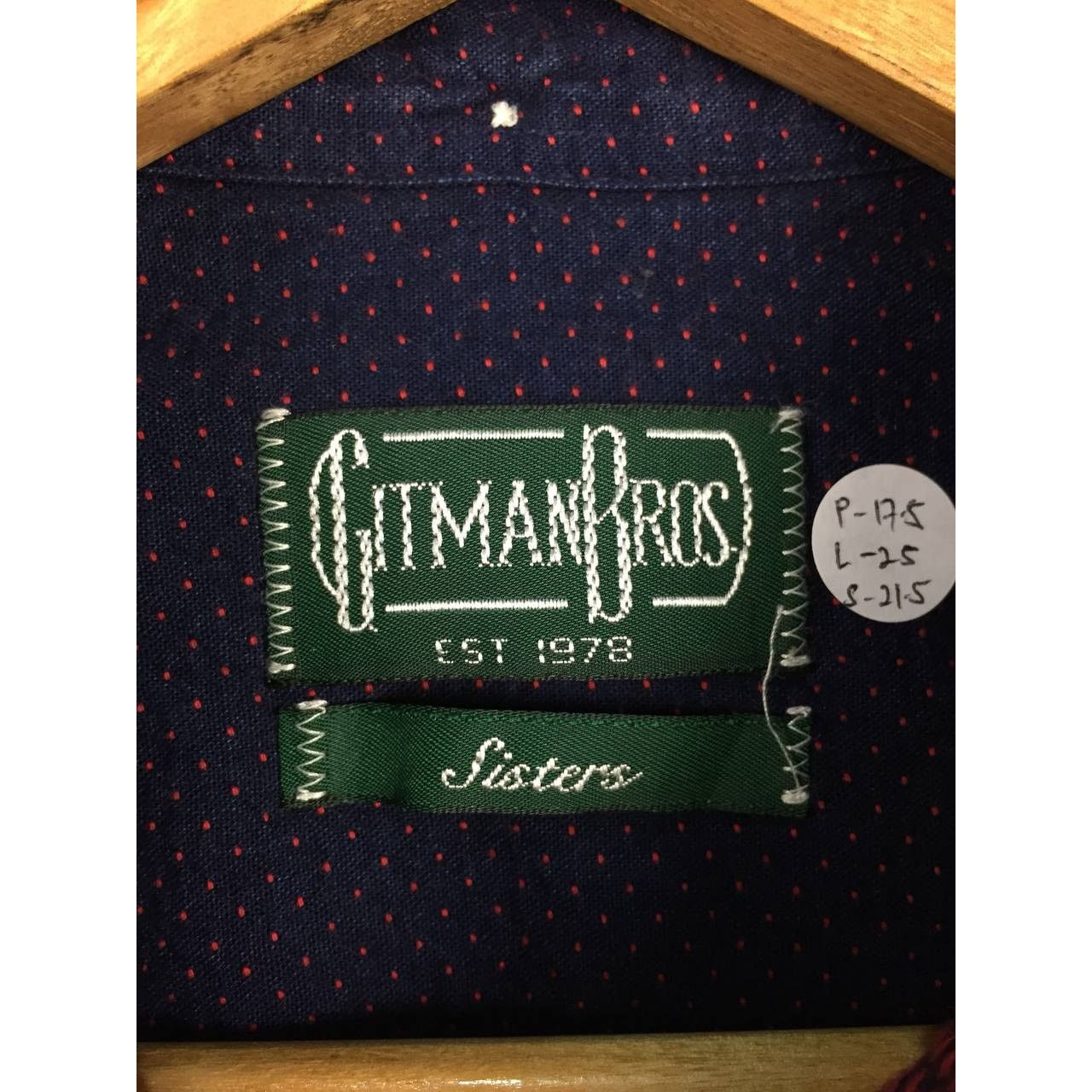 Gitman Bros. Gitman Bros. Sisters Made In Usa Dot Patterned Shirt Size M / US 6-8 / IT 42-44 - 8 Thumbnail