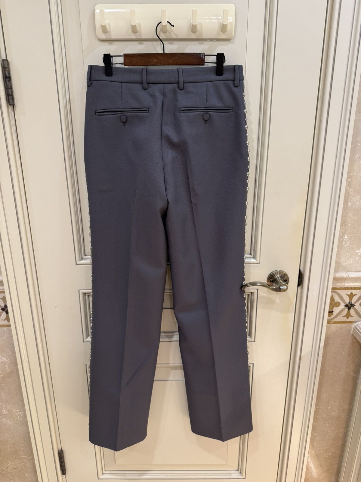Gucci Stud sides fluid drill pants size46 Size US 30 / EU 46 - 14 Thumbnail
