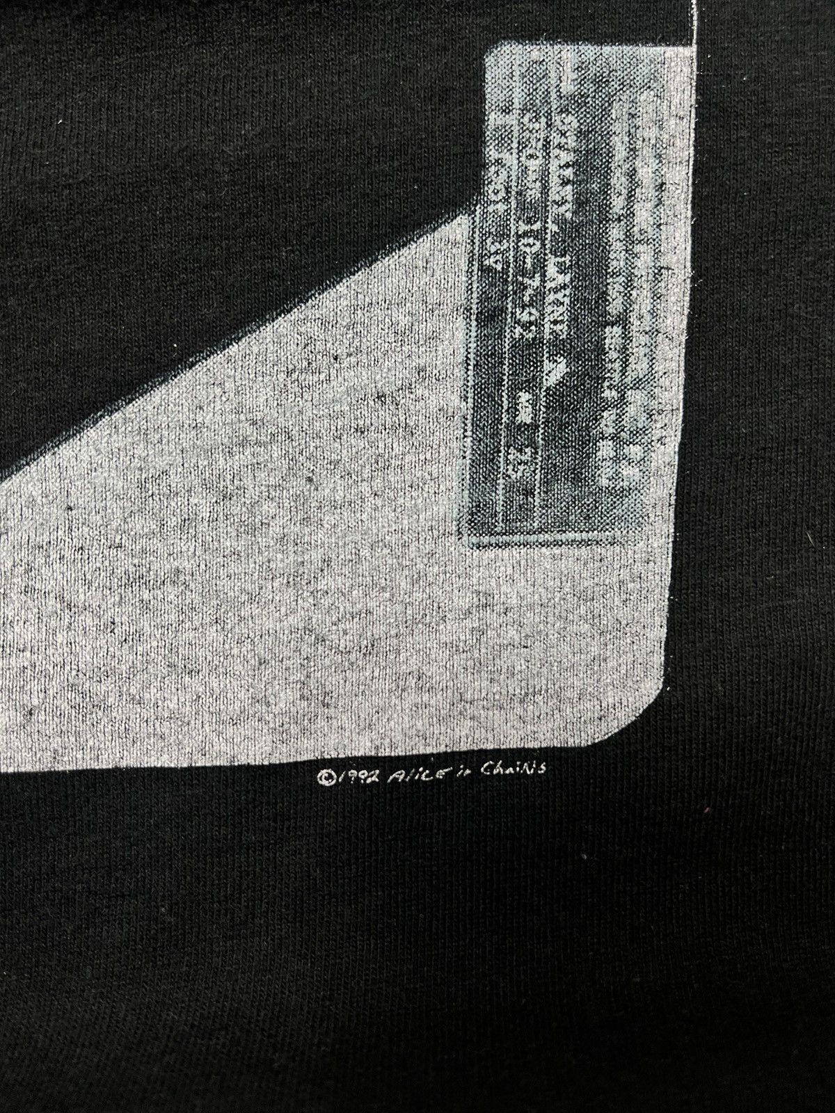 Band Tees × Vintage Vintage 90s Alice in Chains X-Ray T-Shirt Size US L / EU 52-54 / 3 - 5 Thumbnail