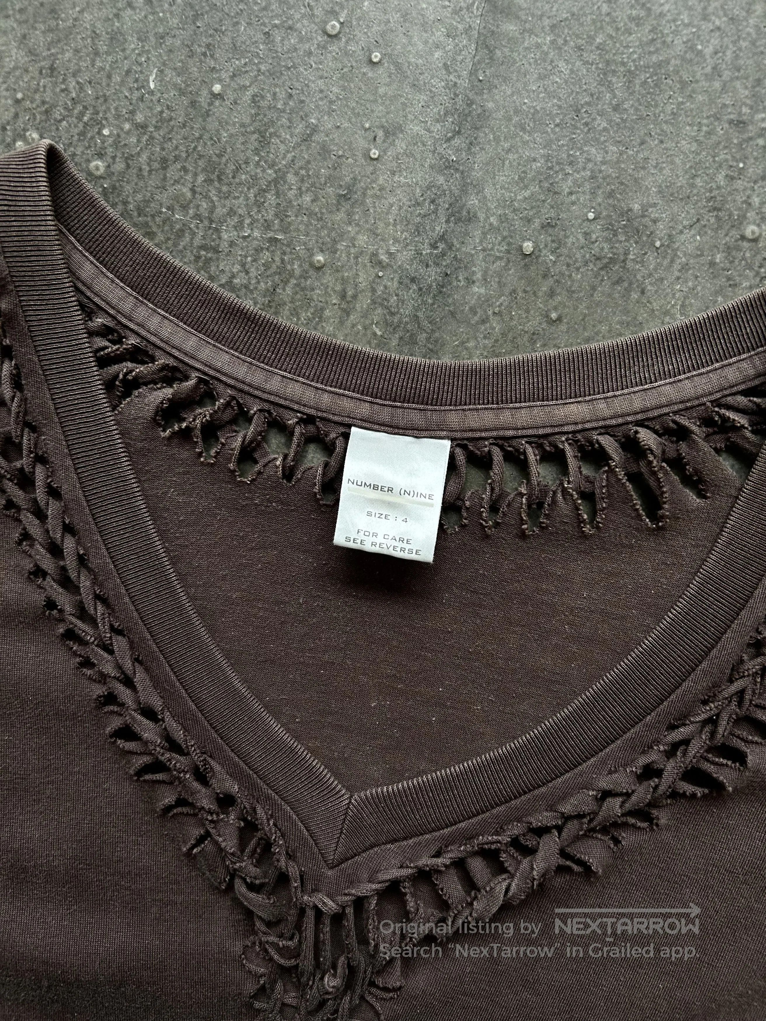 Number (N)ine number nine woven short sleeve shirt. Size US M / EU 48-50 / 2 - 6 Thumbnail