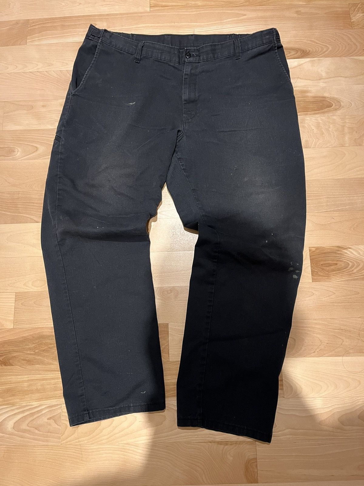 Vintage Navy Blue Dickies Old Work Pants Grailed