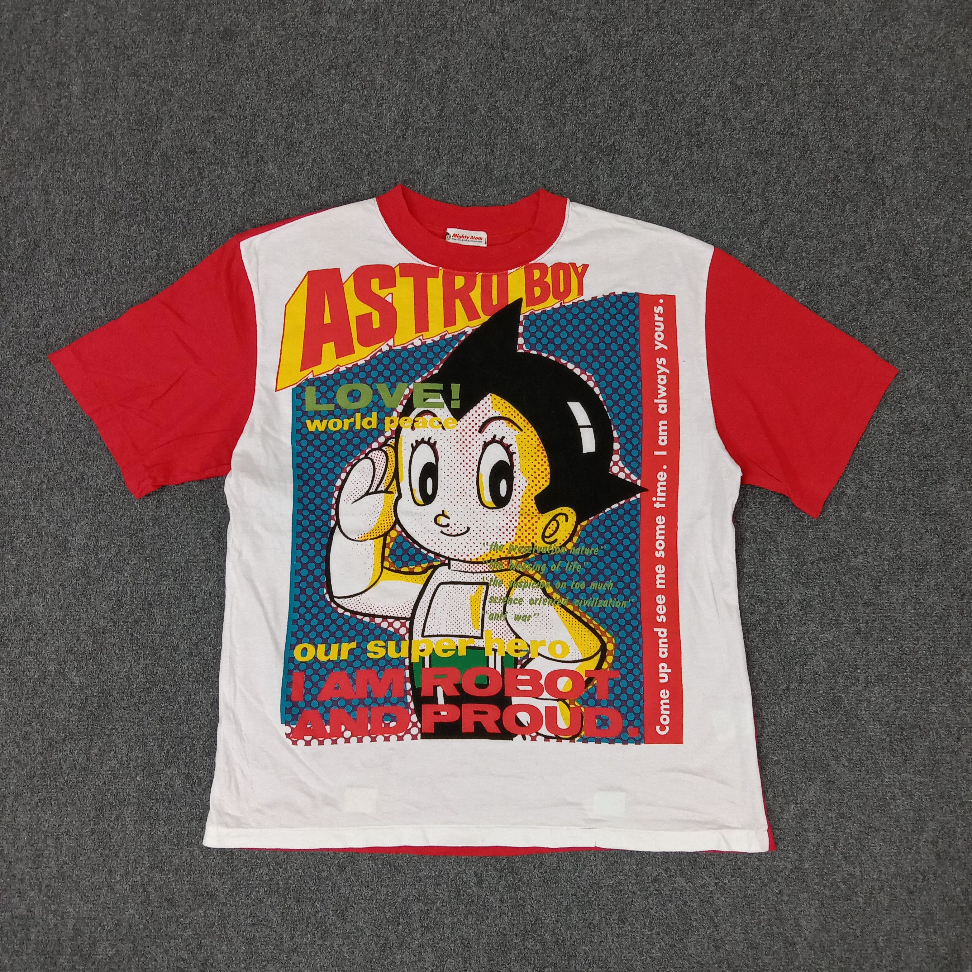 Anime × Cartoon Network × Vintage Astro Boy Japanese Anime Movie Tshirt Size US L / EU 52-54 / 3 - 1 Thumbnail