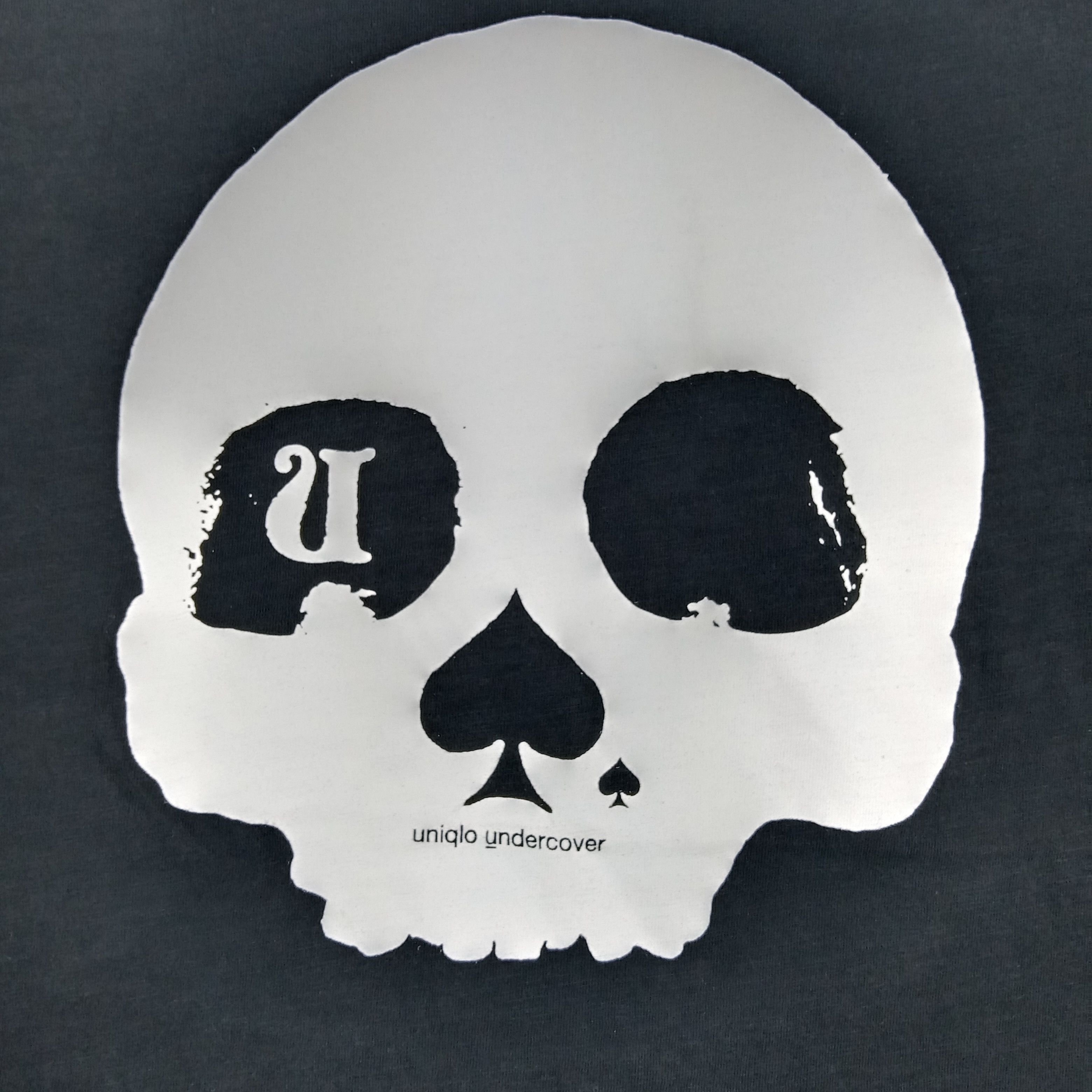 Undercover × Uniqlo Uniqlo x Undercover Japanese Skull 3/4 Sleeve Tshirt C285N19 Size S / US 4 / IT 40 - 2 Thumbnail