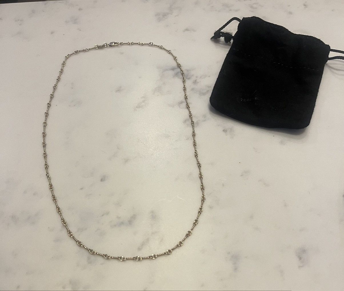 image of 22K Chrome Hearts Twist Link Chain in Gold, Men's