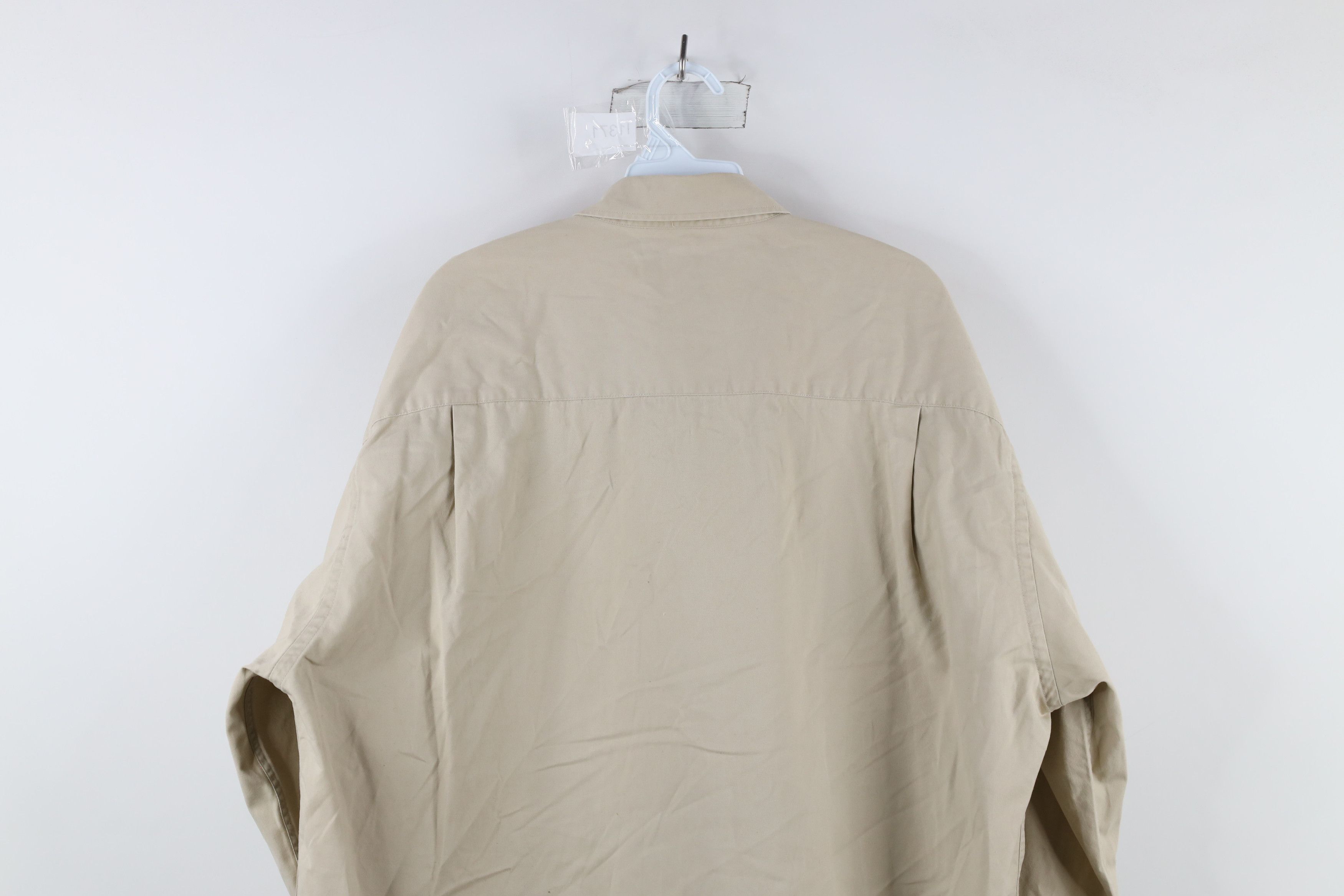 Vintage Vintage Spell Out Corvette Racing Button Down Shirt Beige Size US XL / EU 56 / 4 - 11 Thumbnail