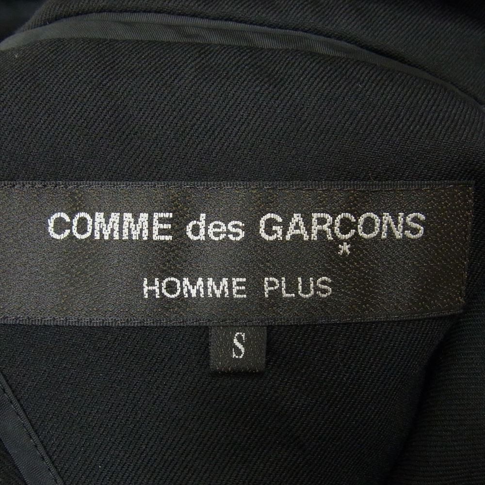 Comme des Garcons Homme Plus Jacket Wool Chesterfield Coat Doctor 3 Button Plain Black Size US S / EU 44-46 / 1 - 5 Thumbnail