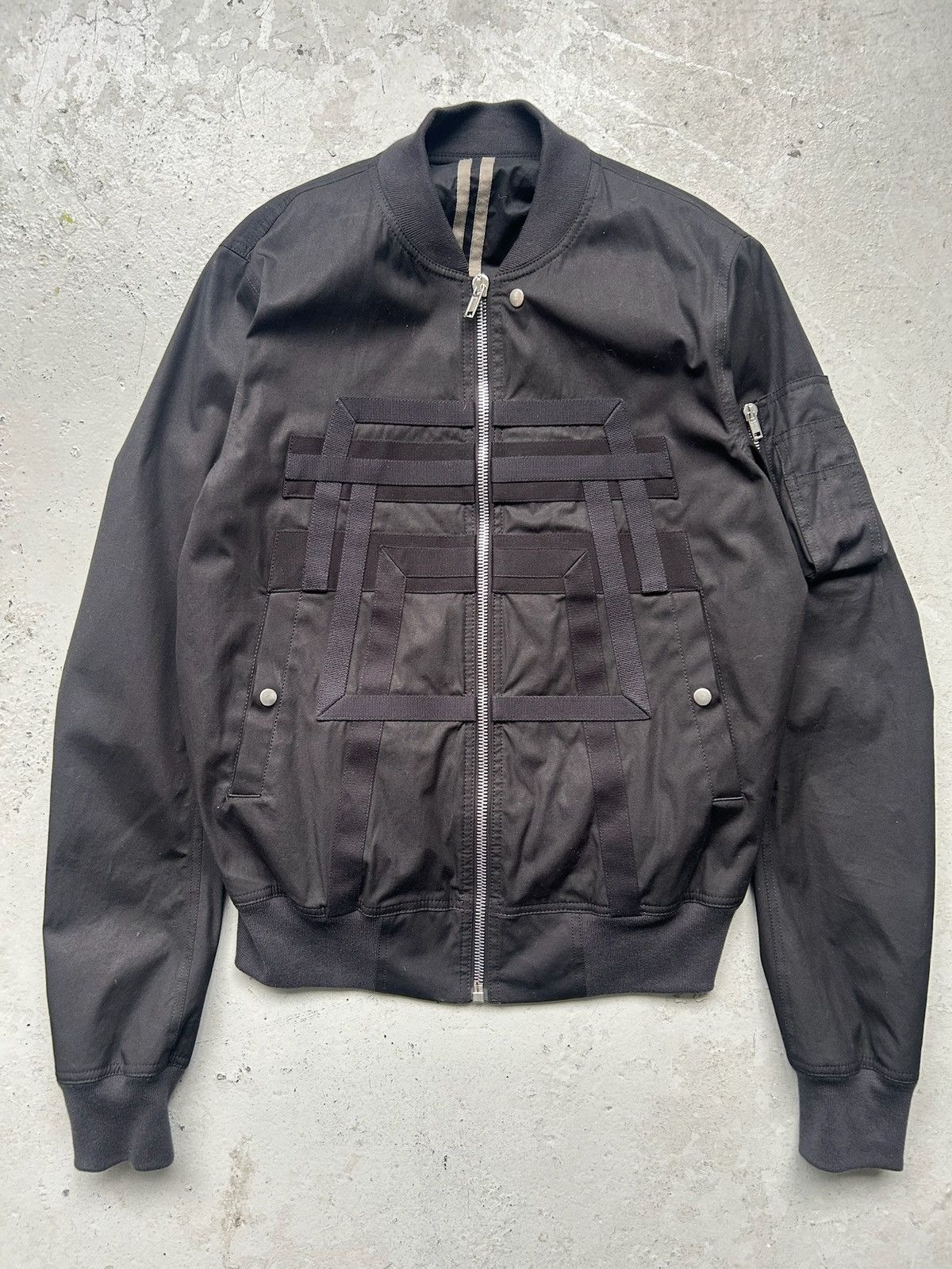 Rick Owens Rick Owens SS24 Silk Bubble Batwing Flight Bomber