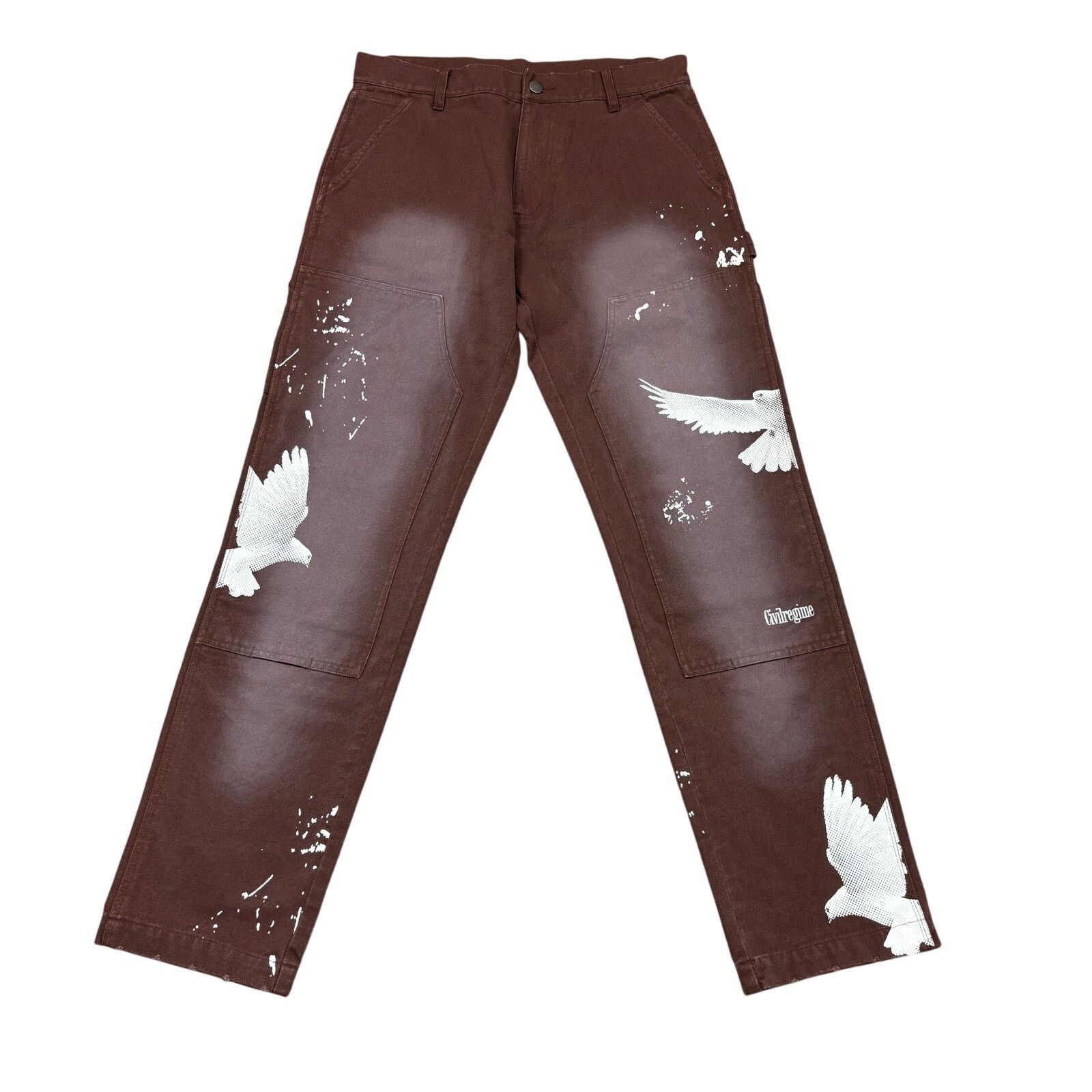 Civil Regime × Darc Sport Civil Regime More Hope Work Dove Carpenter Pants 30x31.5 Size US 30 / EU 46 - 1 Thumbnail