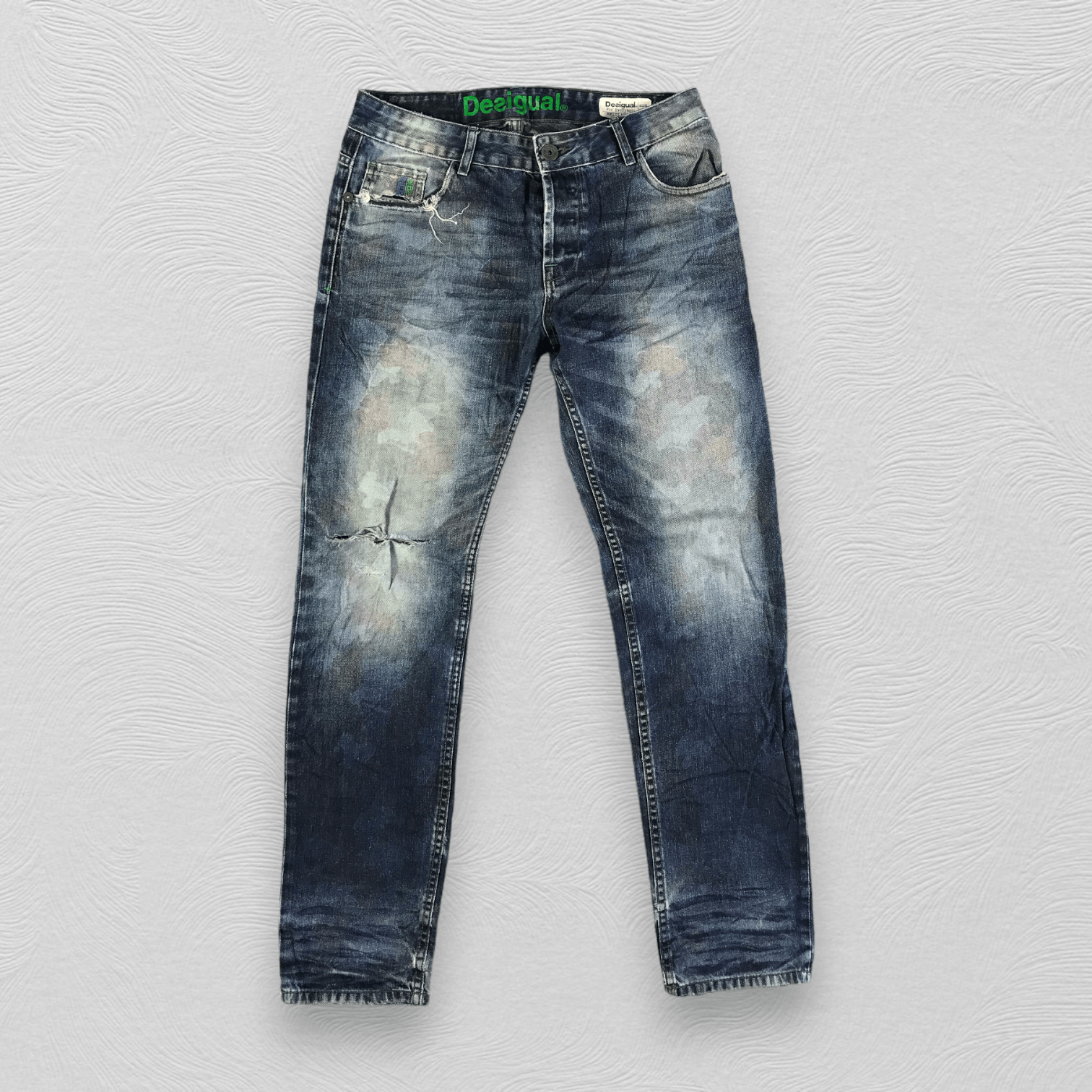 Desigual Desigual Jeans Regular Fit Denim KJ3093 Size US 30 / EU 46 - 1 Thumbnail