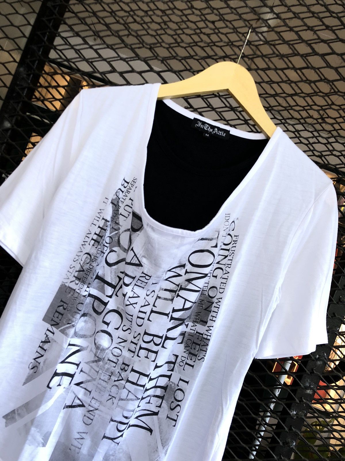 In The Attic × Japanese Brand JAPANESE IN THE ATTIC DOUBLE LAYER SHIRT Size US M / EU 48-50 / 2 - 3 Thumbnail