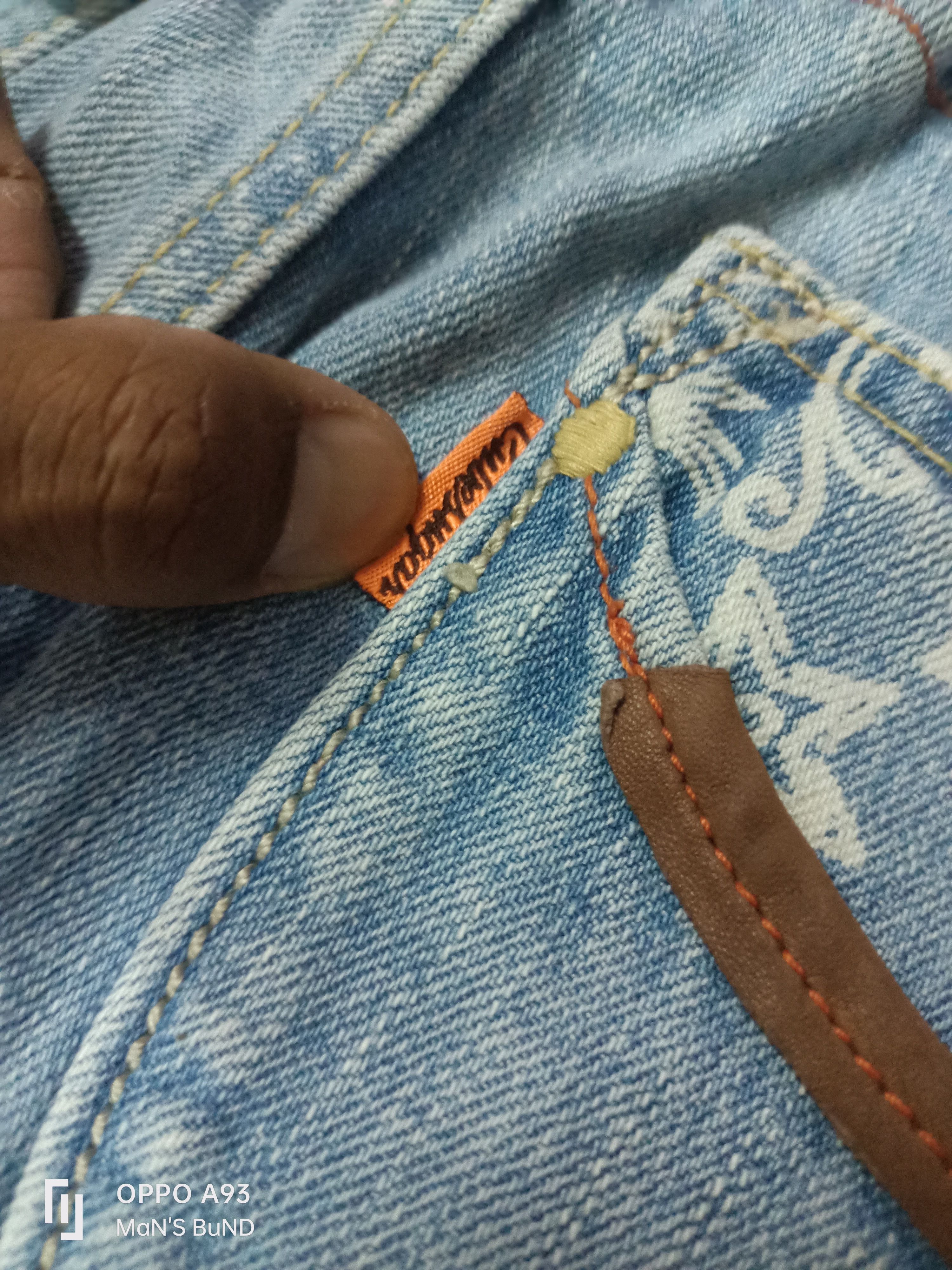 Japanese Brand Vintage CUBE SUGAR Jeans Size 29" - 10 Thumbnail