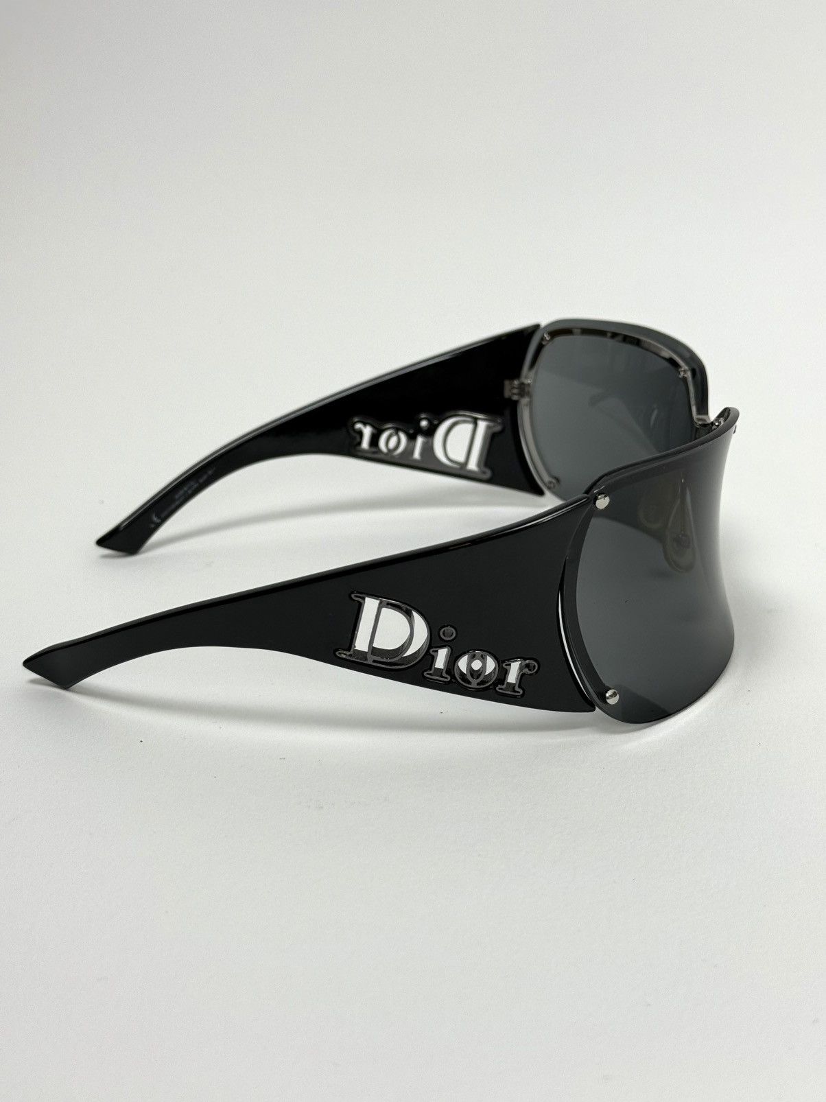 Dior Y2K DIOR PARABOLE BLACK SUNGLASSES Size ONE SIZE - 4 Thumbnail