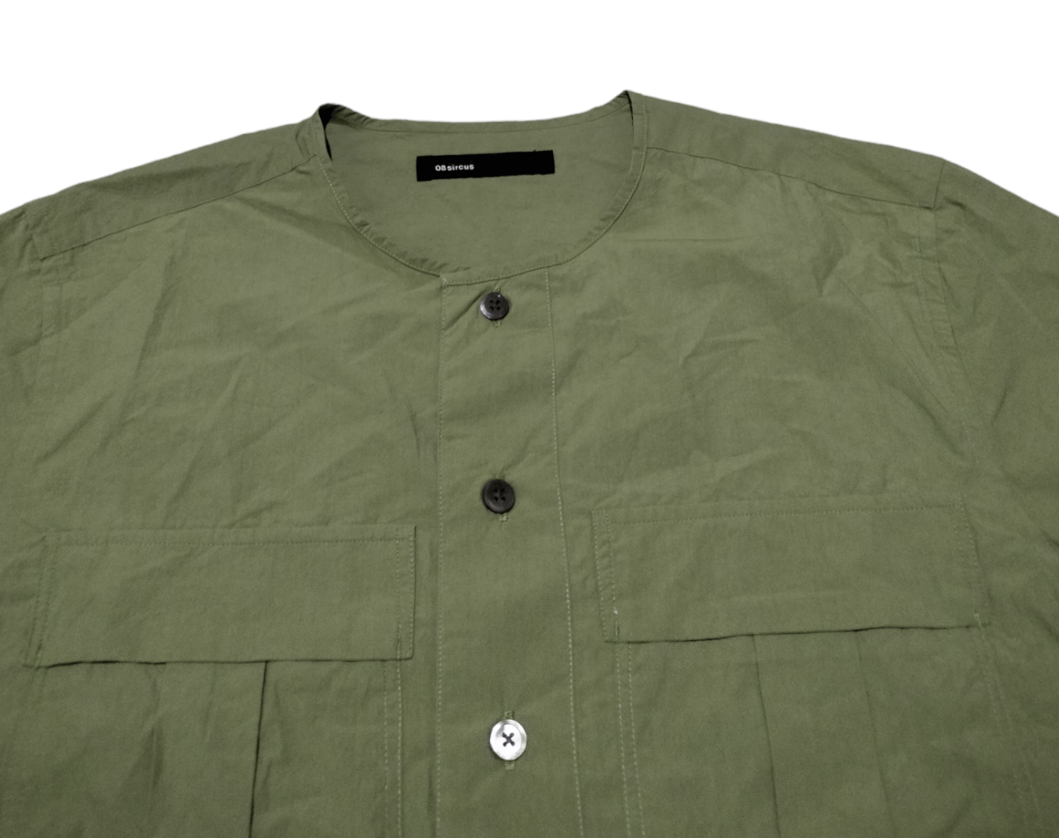 08sircus 08sircus Typewriter Button Shirt Size US S / EU 44-46 / 1 - 2 Thumbnail