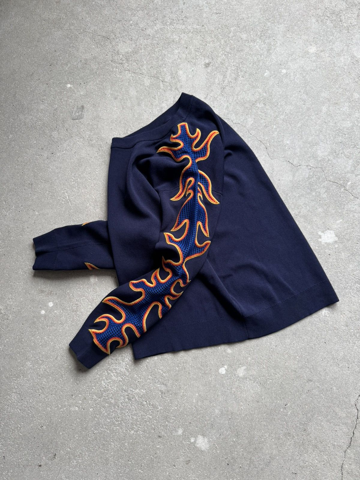 Sandro Sandro Paris Flamed Sweatshirt Size M / US 6-8 / IT 42-44 - 1 Thumbnail