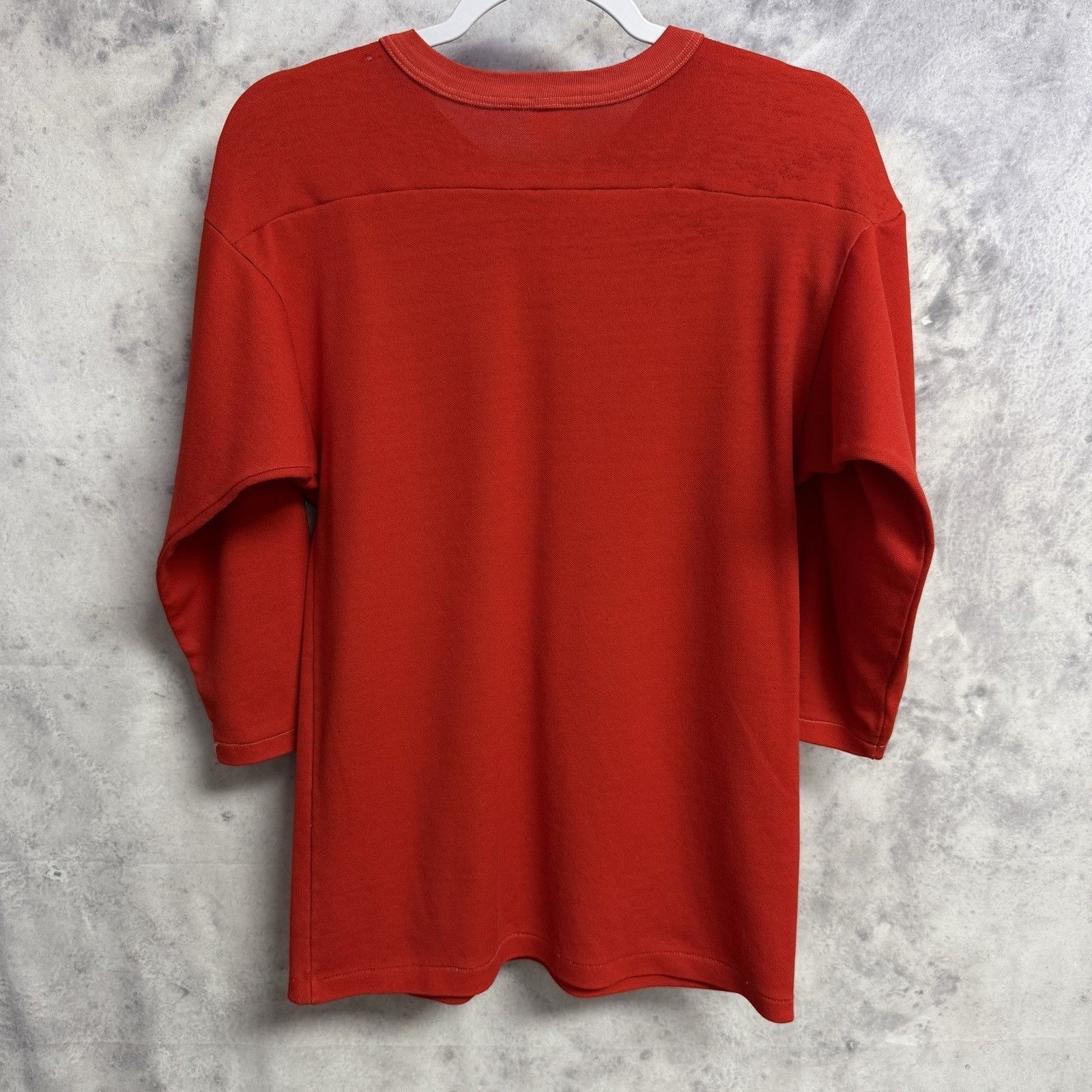 Vintage Vintage 80s Northern Illinois T Shirt Mens Small Red 3/4 Sle Size US S / EU 44-46 / 1 - 2 Thumbnail