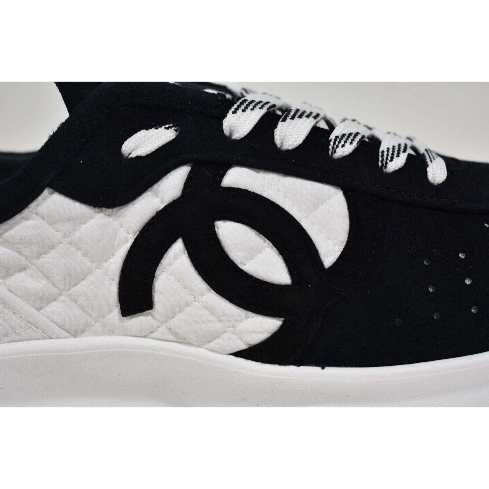 Chanel Chanel 22S Men Low Top Lace Up Trainer Sneaker 44 11 Size US 11 / EU 44 - 4 Thumbnail