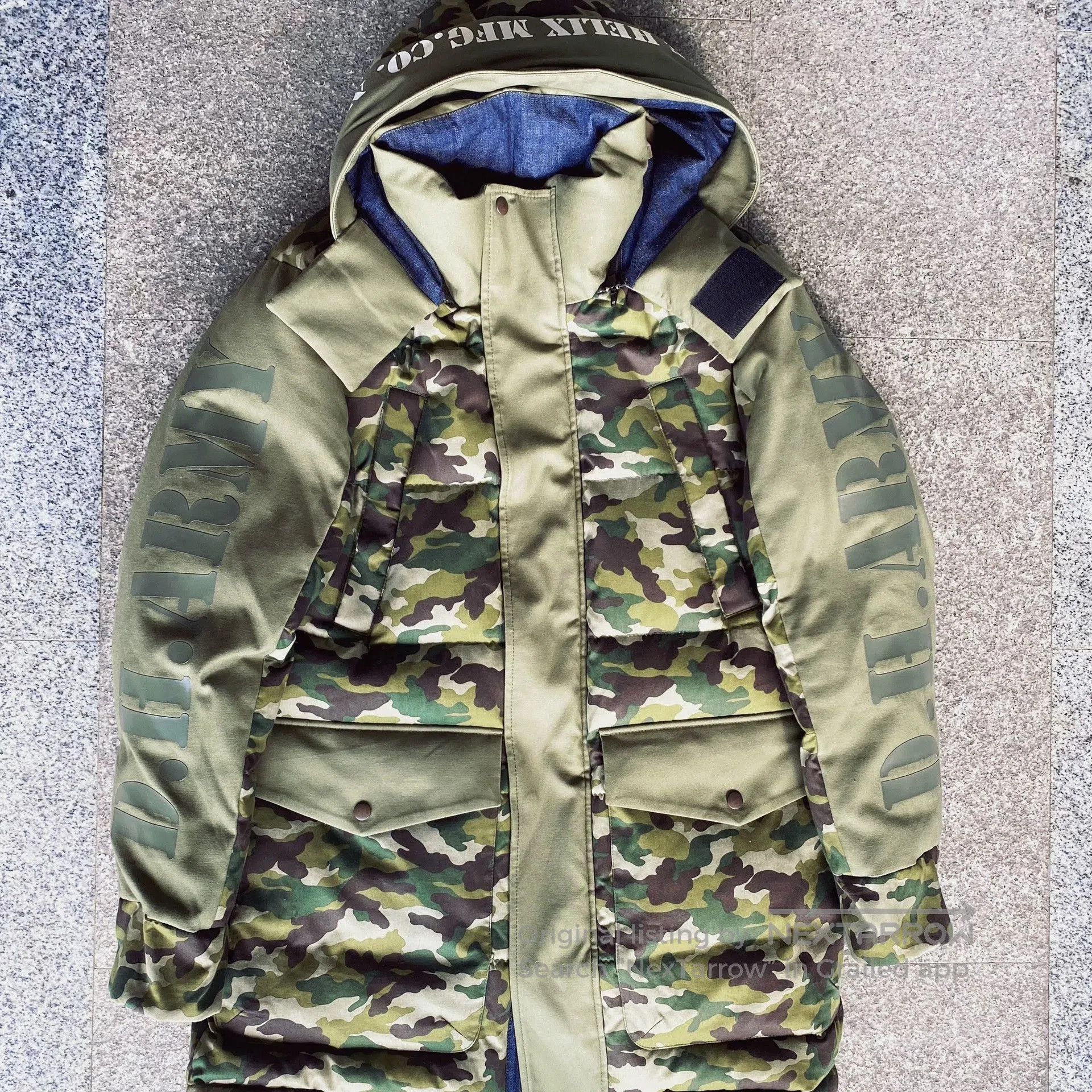 DOUBLE HELIX Double Helix Camo N3B Down Jacket. Size US L / EU 52-54 / 3 - 1 Thumbnail