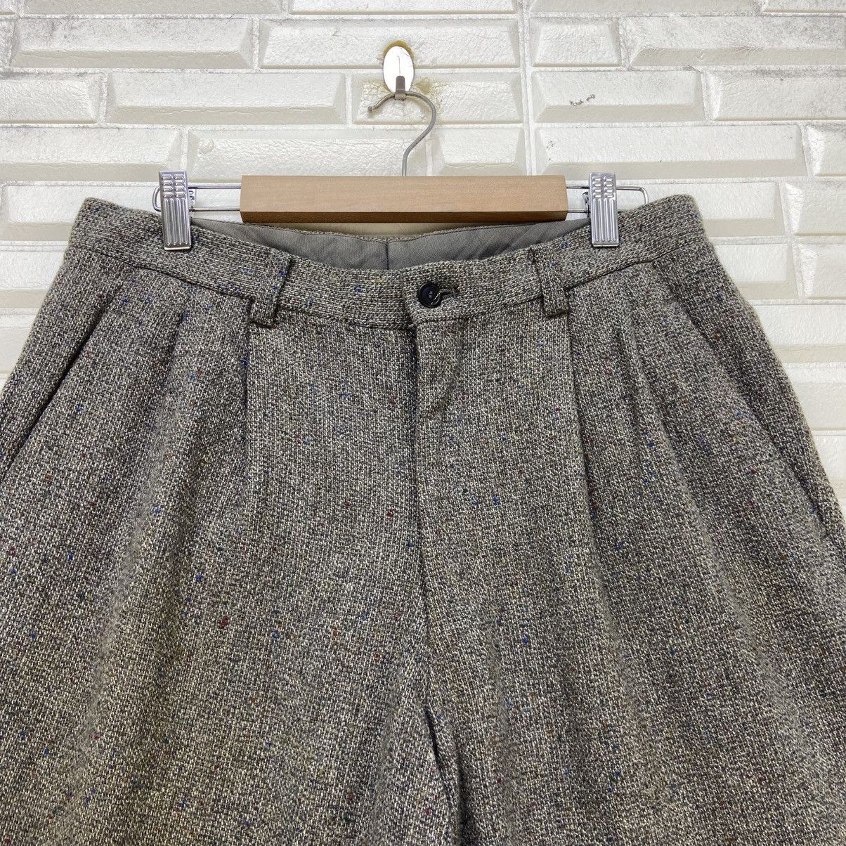Issey Miyake Vintage 90s Issey Miyake for Men Wide Baggy Wool Pants Size US 30 / EU 46 - 7 Thumbnail
