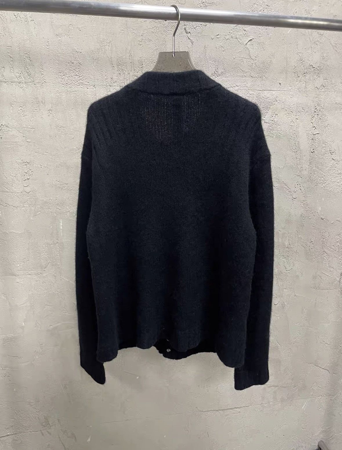 Chrome Hearts CHROME HEARTS Size M Sanskrit letter cashmere cardigan with Size US M / EU 48-50 / 2 - 2 Thumbnail