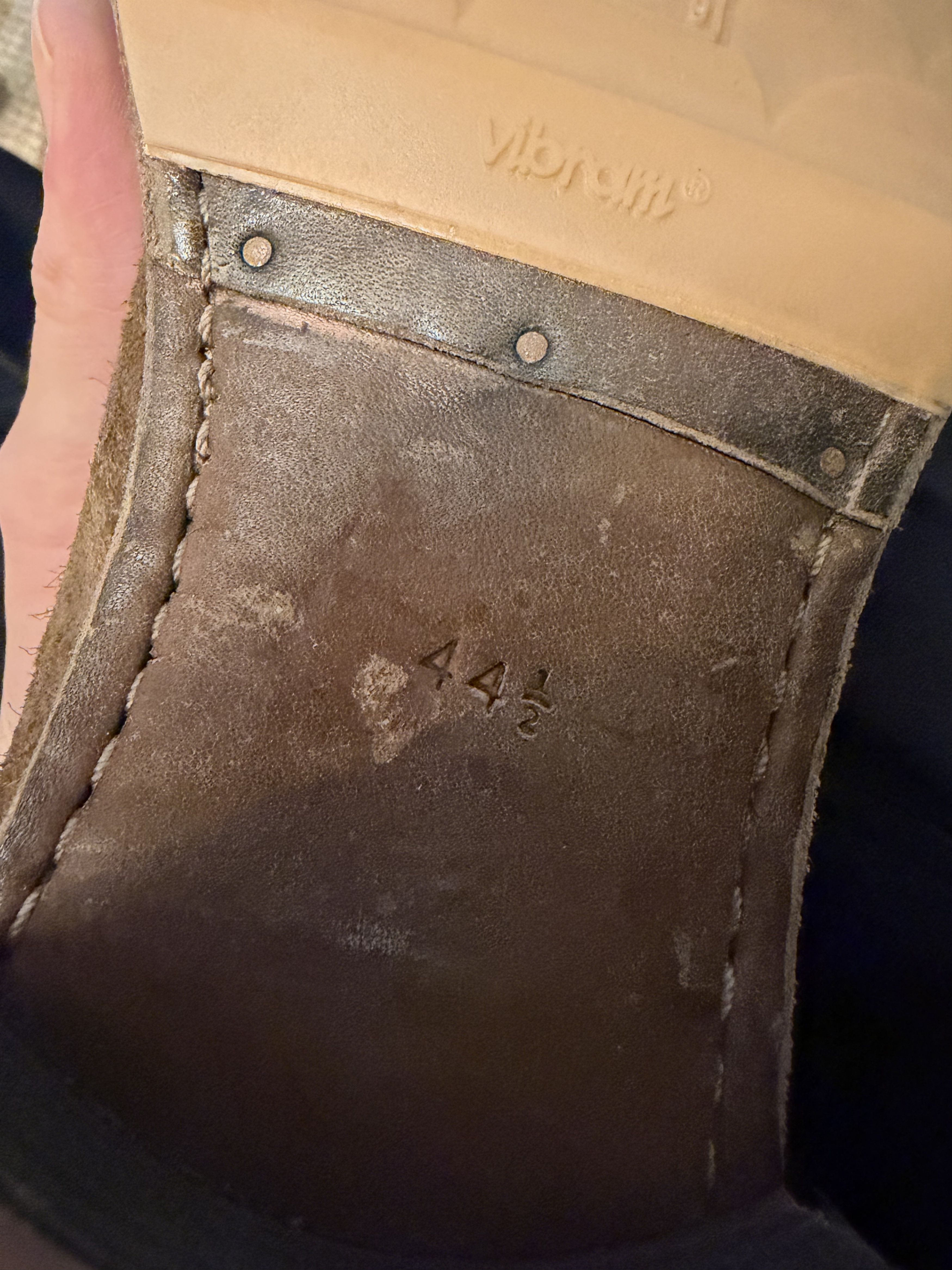 Guidi Guidi reverse brown sz 44.5 back zip Size US 11.5 / EU 44-45 - 6 Thumbnail