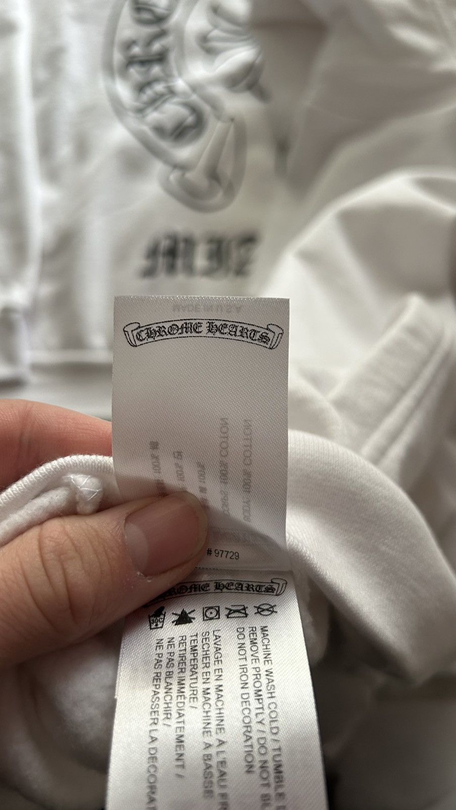 Chrome Hearts Chrome Hearts White Miami Hoodie Size US M / EU 48-50 / 2 - 9 Thumbnail