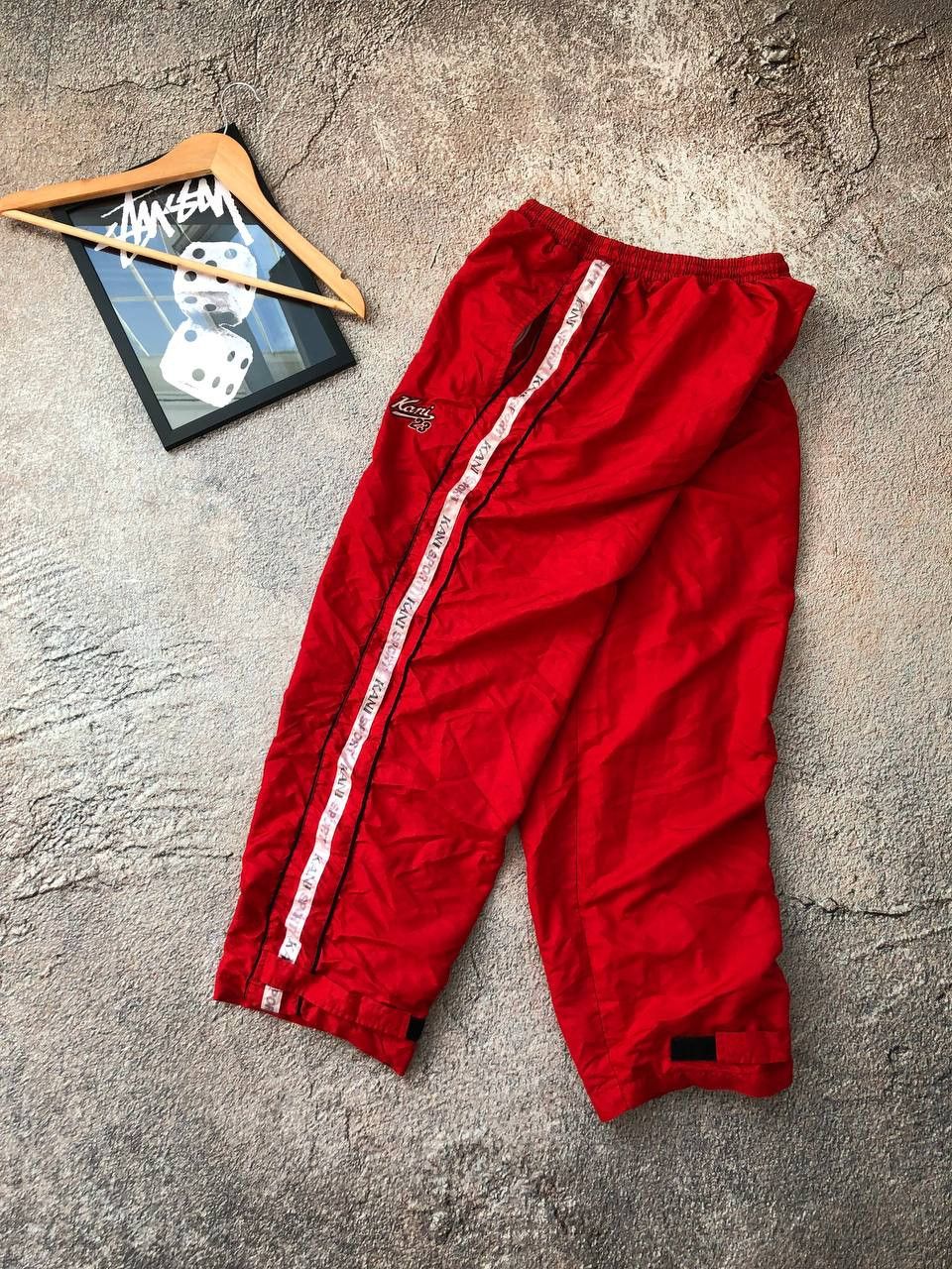 Karl Kani × Nike Vintage Track Pants Karl Kani beggi fit Logo Sport 23 Size US 34 / EU 50 - 4 Thumbnail