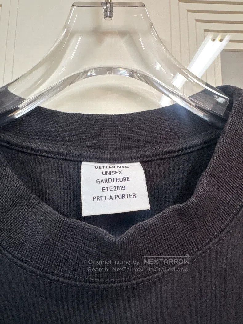 Vetements Vetements Design Sense Printed Logo Vintage Distressed Pri Size US S / EU 44-46 / 1 - 3 Thumbnail