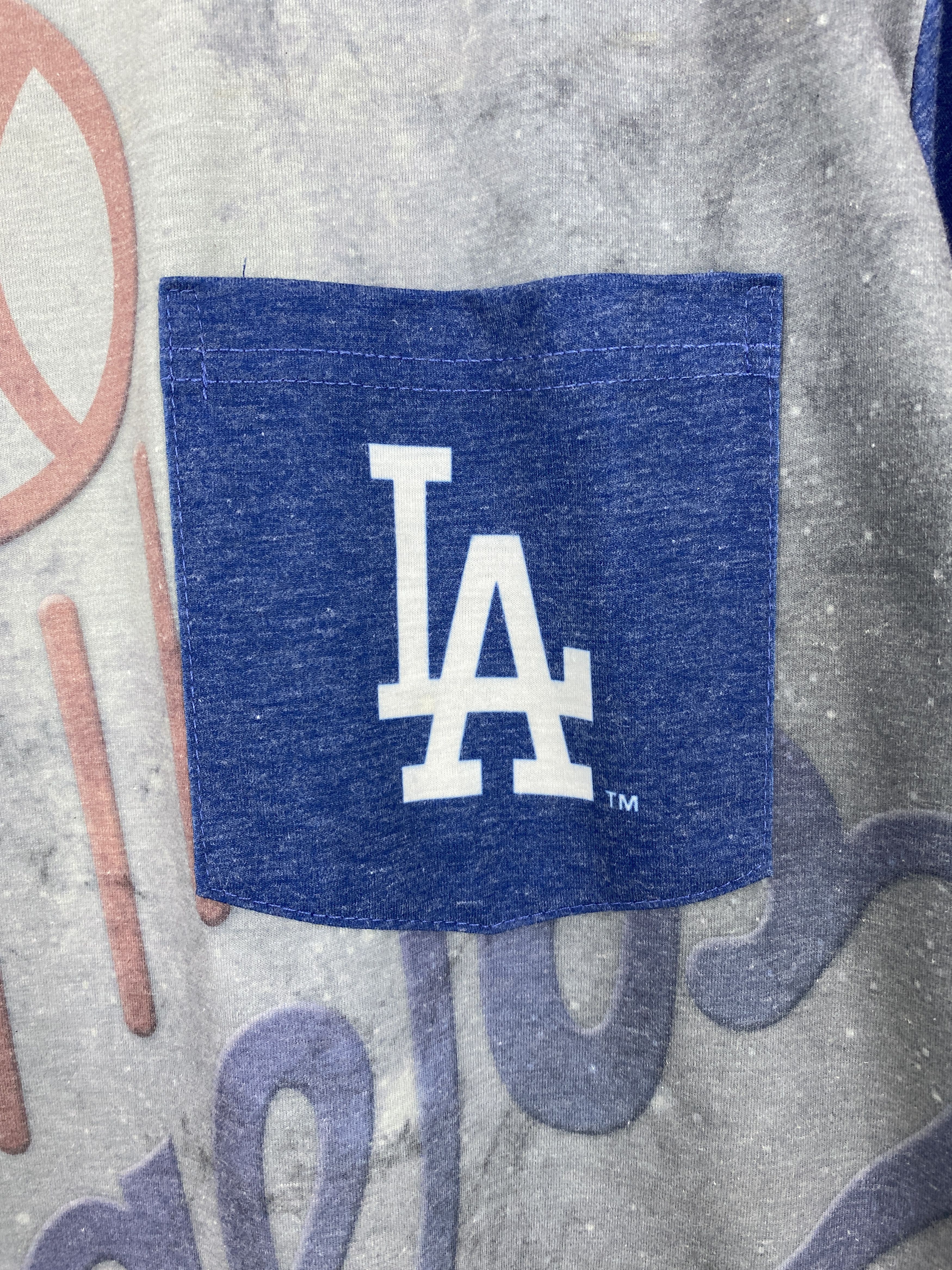 MLB × Vintage Vintage MLB La Dodgers Baseball Team Tee TA0531 Size US XL / EU 56 / 4 - 11 Thumbnail