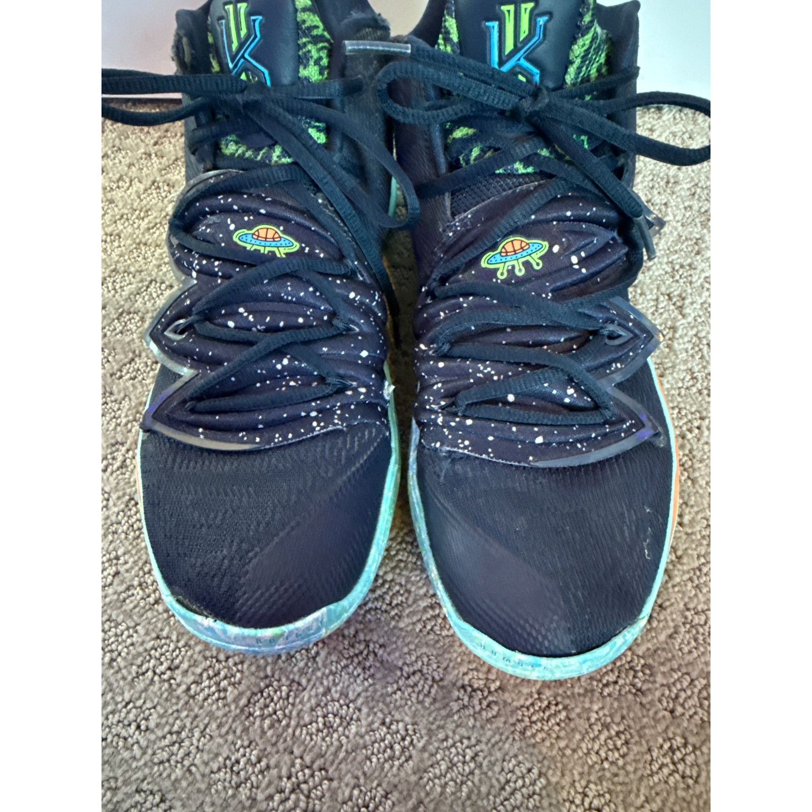 Nike Nike Kyrie 5 UFO Light Current Blue Basketball Shoe,10 Size US 10 / EU 43 - 5 Thumbnail