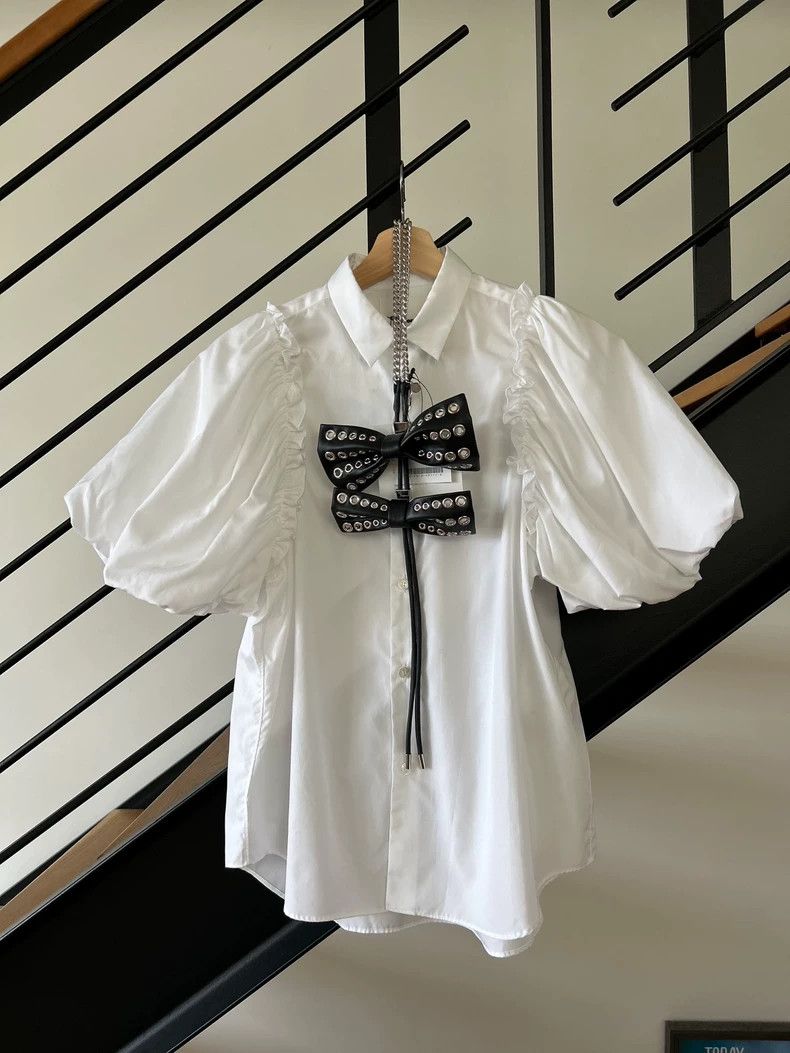 Comme des Garcons Comme Des Garcons Spring/Summer Bubble Sleeve Shirt Size S / US 4 / IT 40 - 1 Thumbnail