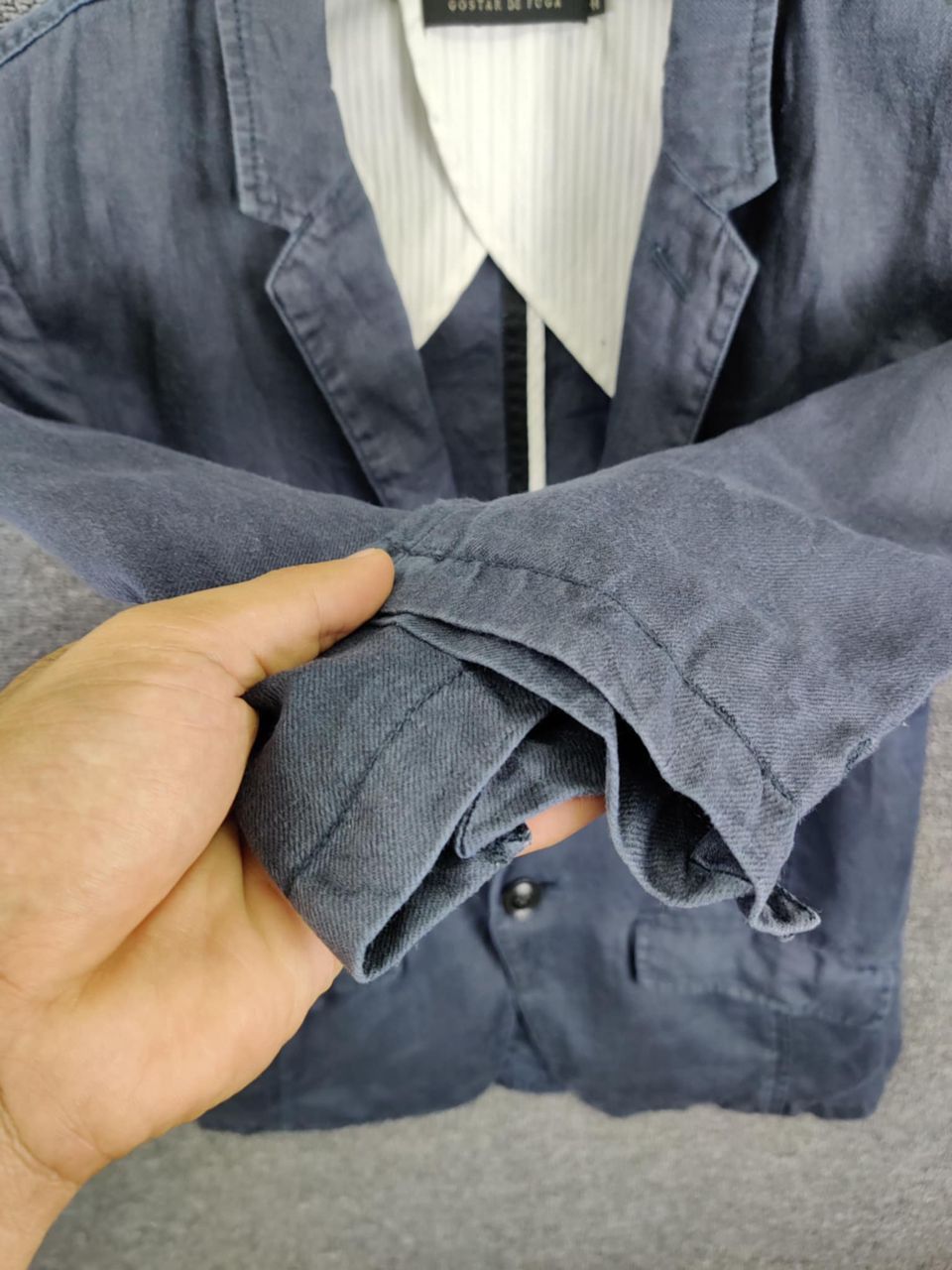 GOSTAR DE FUGA Gostar De Fuga Navy Button Blazer Jacket Size US S / EU 44-46 / 1 - 13 Thumbnail