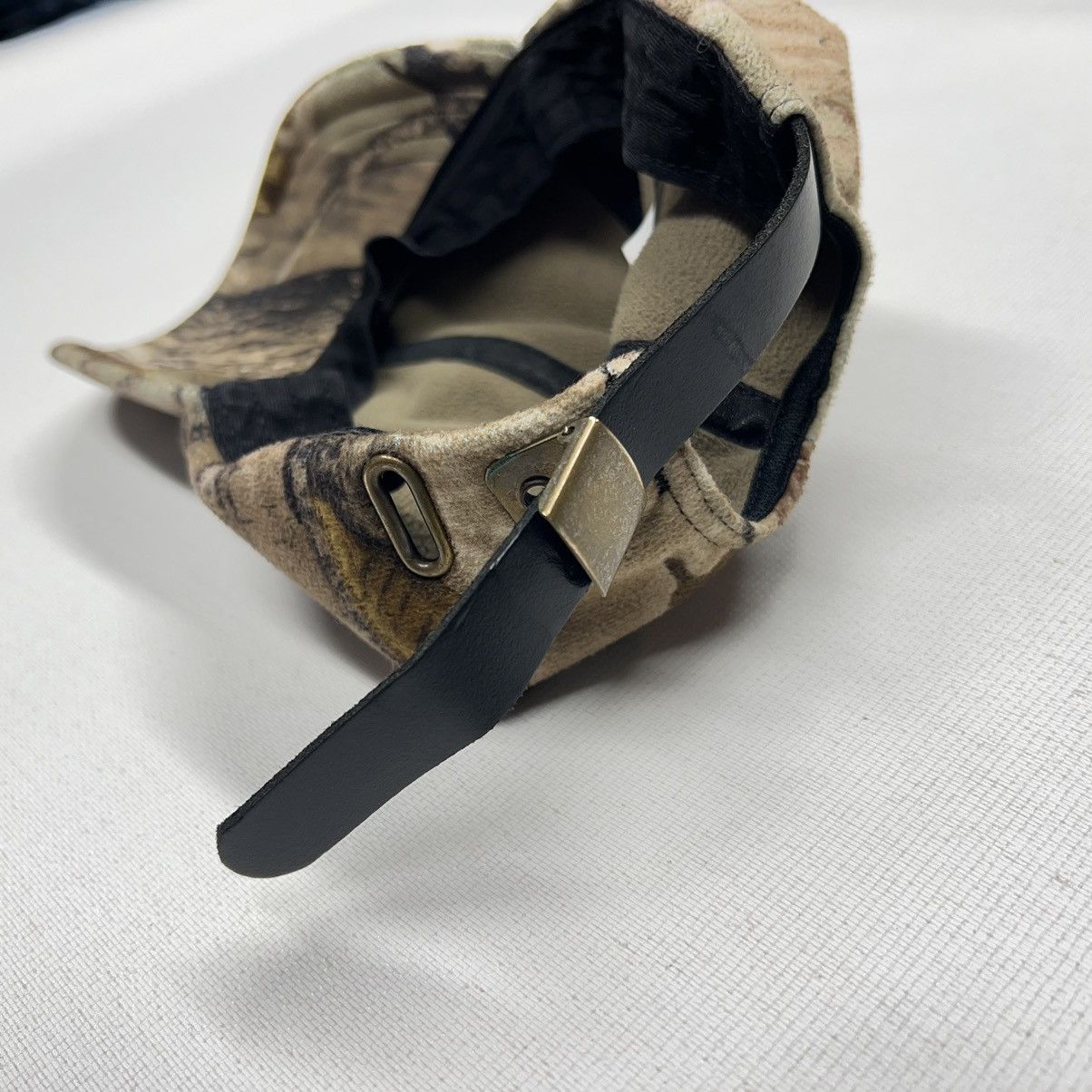 Realtree × Vintage Real Tree Hat Cap Rivers West Fleece Hunting Strap Back Size ONE SIZE - 17 Thumbnail