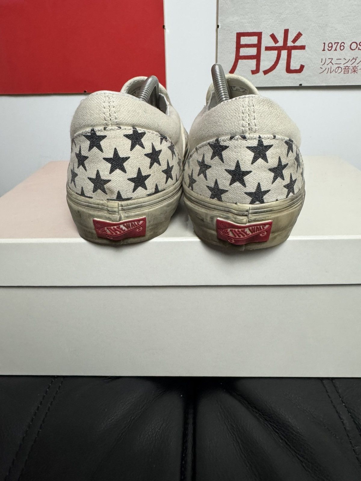 BIANCA CHANDON × Vans Bianca Chandon x Vans Slip-On Stars Designer Dirty Sole Rare Size US 8.5 / EU 41-42 - 3 Thumbnail