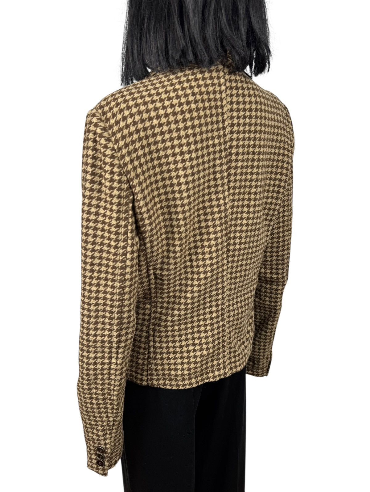 Weekend Max Mara Weekend Max Mara Vintage Line Blazer Wool Glencheck US10 Size L / US 10 / IT 46 - 7 Thumbnail