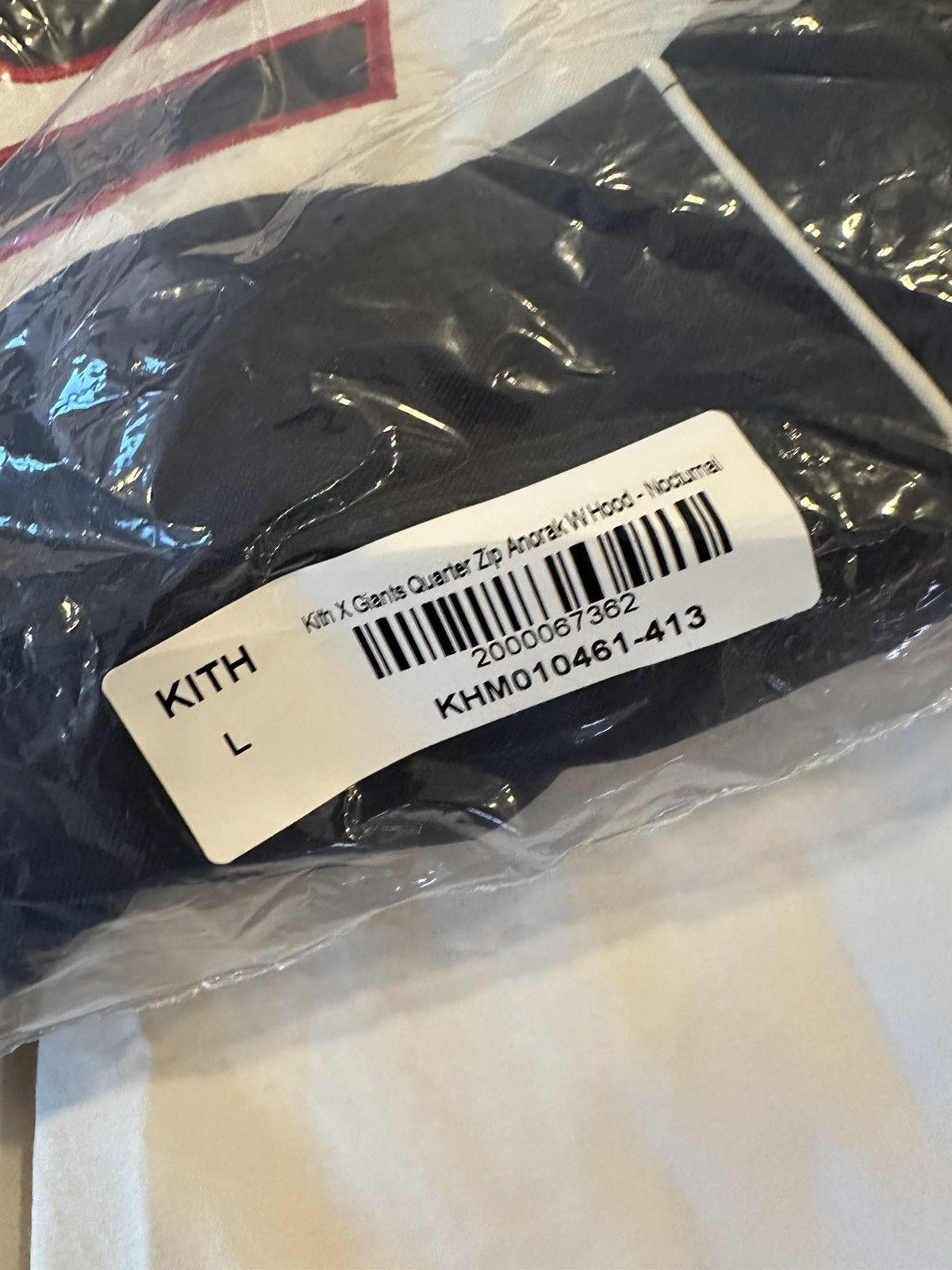 Kith Kith for the NFL: Giants Quarter Zip Anorak With Hood Size US L / EU 52-54 / 3 - 3 Thumbnail