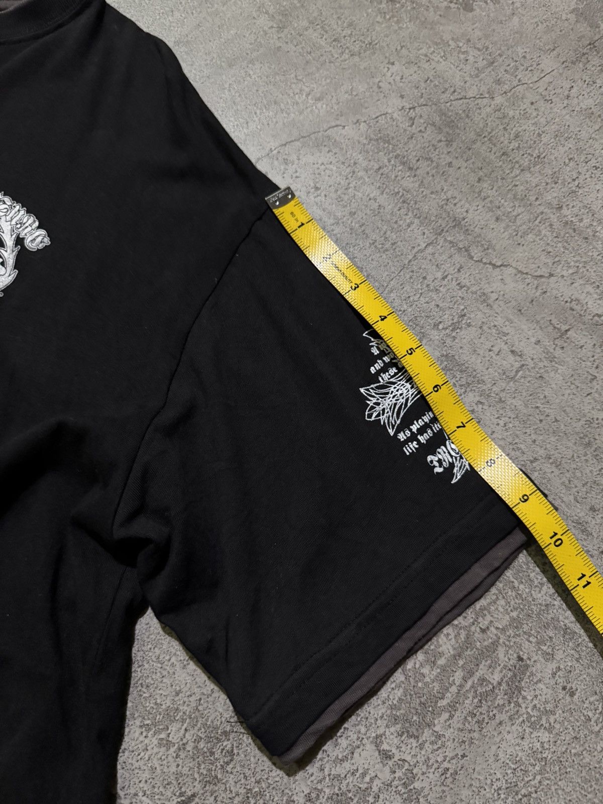 Hysteric Glamour Y2k Smack skull double layer ifsixwasnine tshirt Size US XL / EU 56 / 4 - 10 Thumbnail