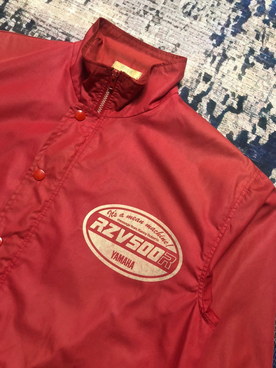Yamaha Vintage 90s Yamaha RZV500R Kenny Robert Light Jacket Dirty Size US M / EU 48-50 / 2 - 4 Thumbnail