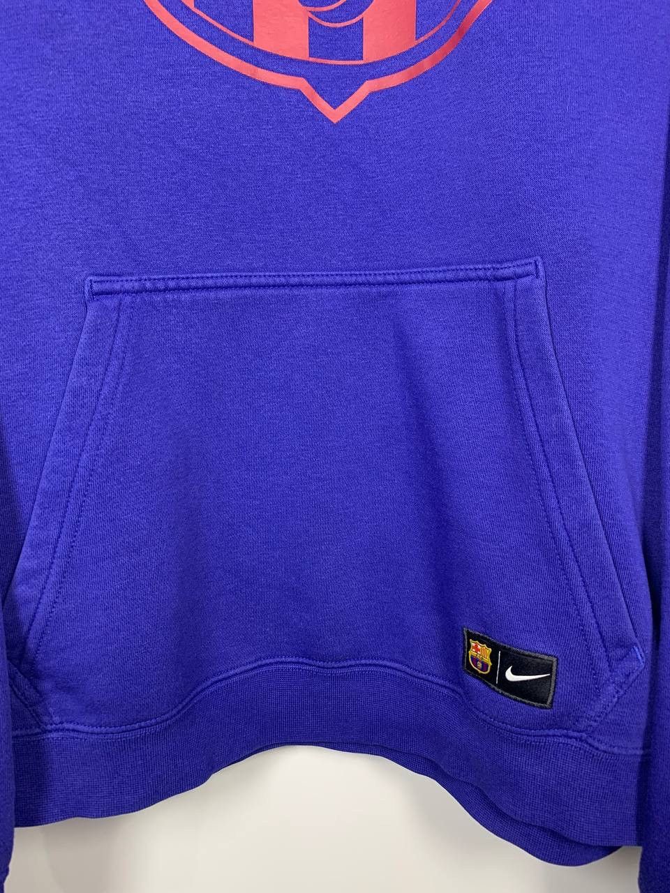 Nike FC Barcelona Nike Hoodie Purple Size L Football Soccer Size US L / EU 52-54 / 3 - 3 Thumbnail
